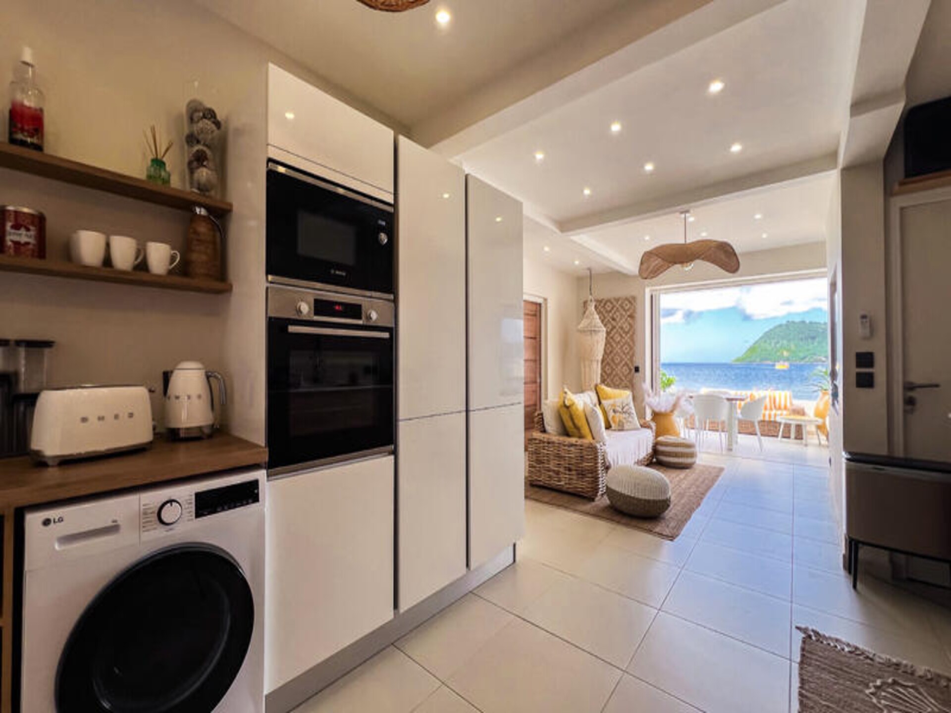 Villa La Perle des Saintes: luxe appartement aan het water op Terre-de-Haut - foto 29