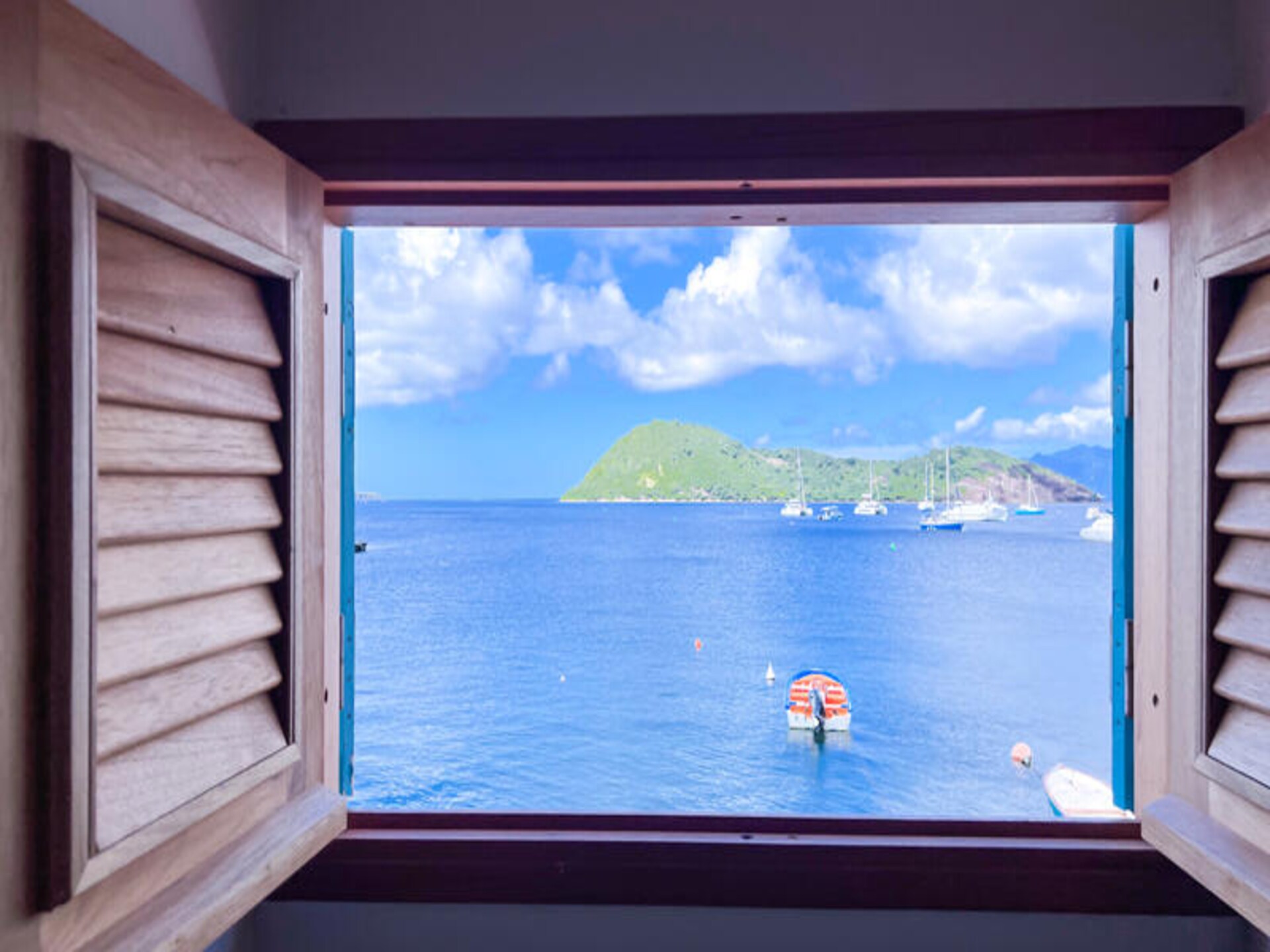 Villa La Perle des Saintes: luxe appartement aan het water op Terre-de-Haut - foto 51