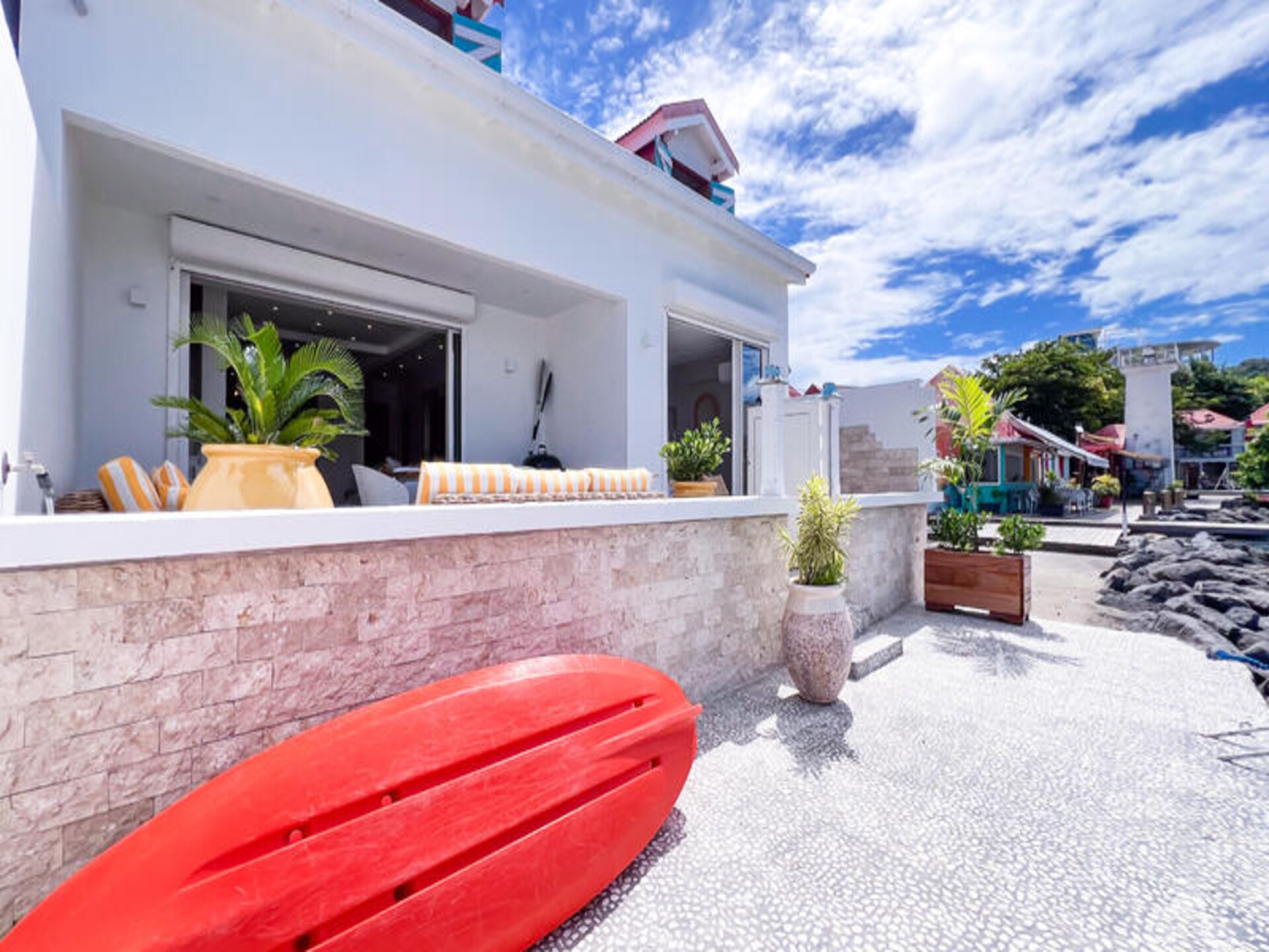 Villa La Perle des Saintes: luxe appartement aan het water op Terre-de-Haut - foto 58