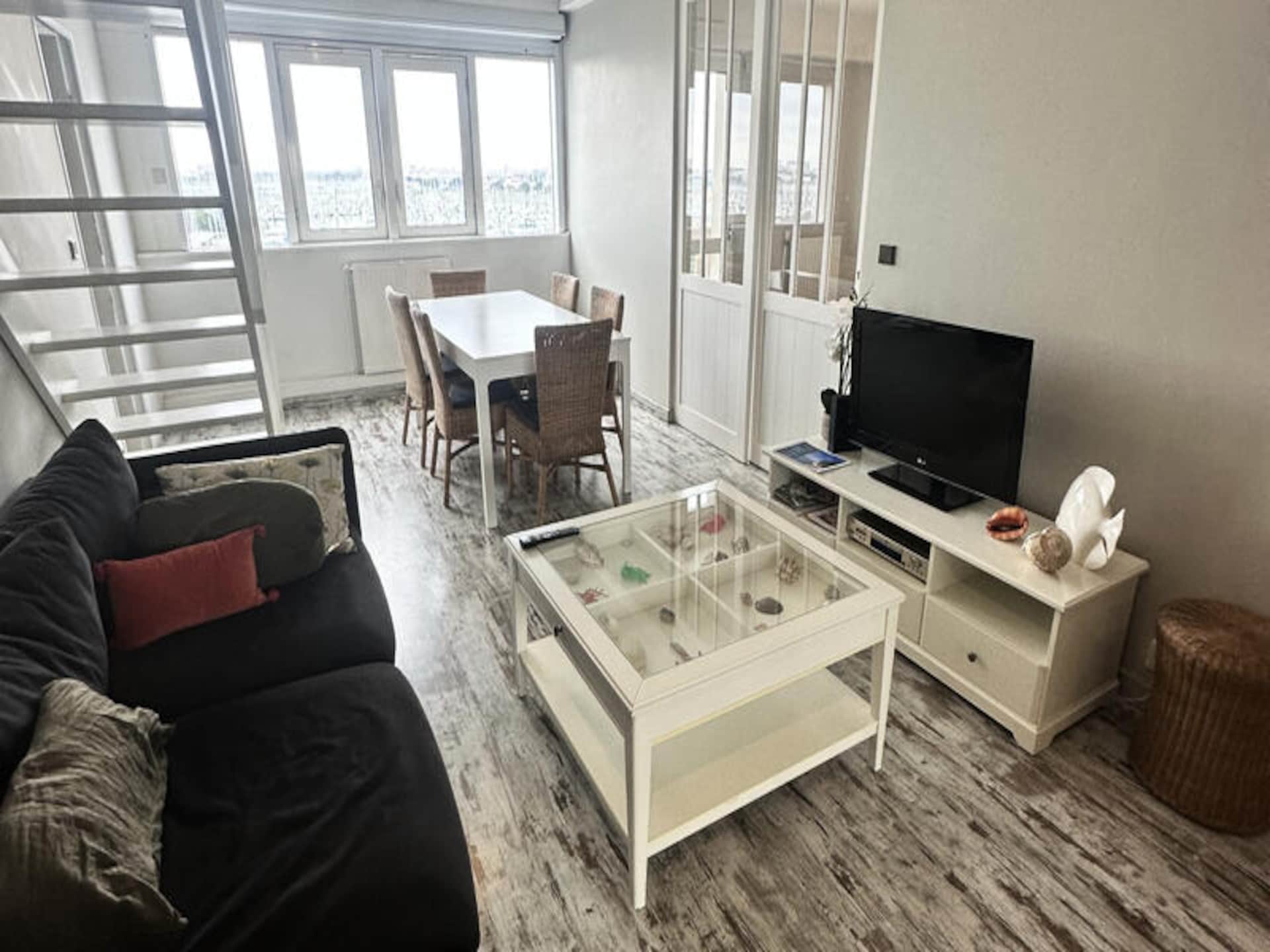 Licht appartement met jachthavenzicht in La Rochelle voor 6 personen - foto 4