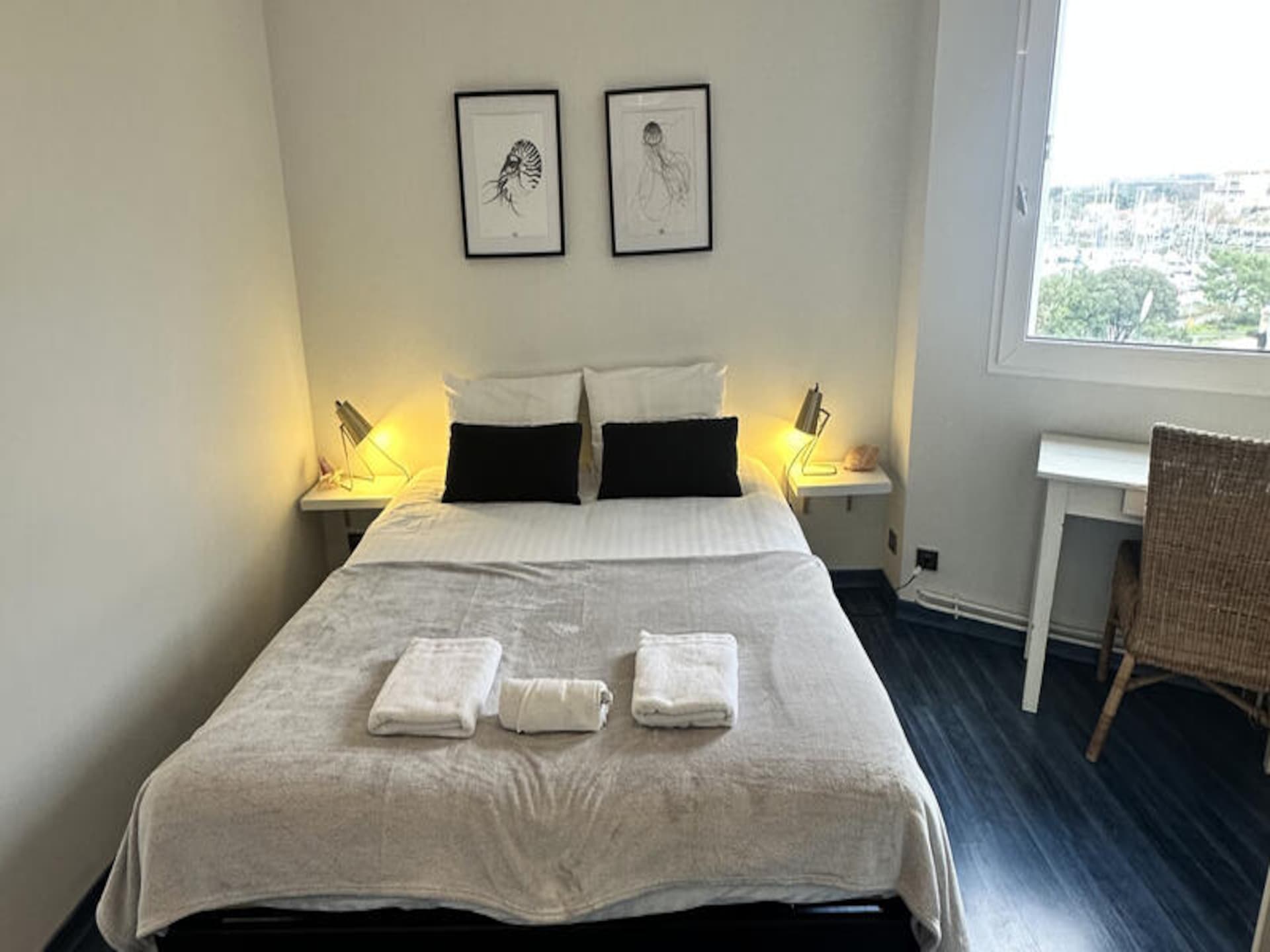 Licht appartement met jachthavenzicht in La Rochelle voor 6 personen - foto 14