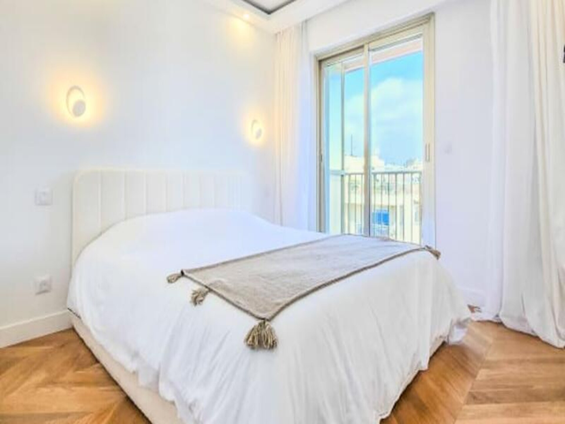 Appartement 4 pers. met zeezicht en terras in Juan-les-Pins, 200m van strand - foto 2