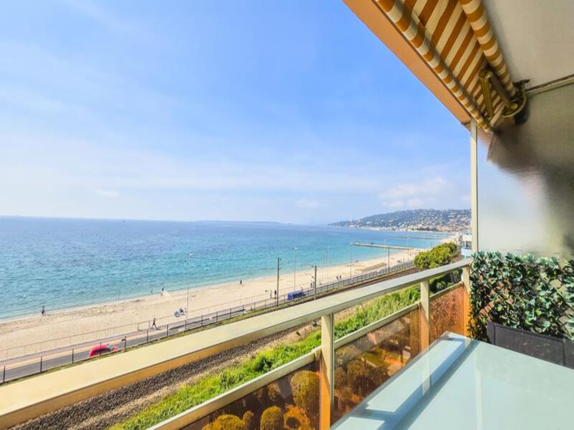 Appartement 4 pers. met zeezicht en terras in Juan-les-Pins, 200m van strand - foto 18