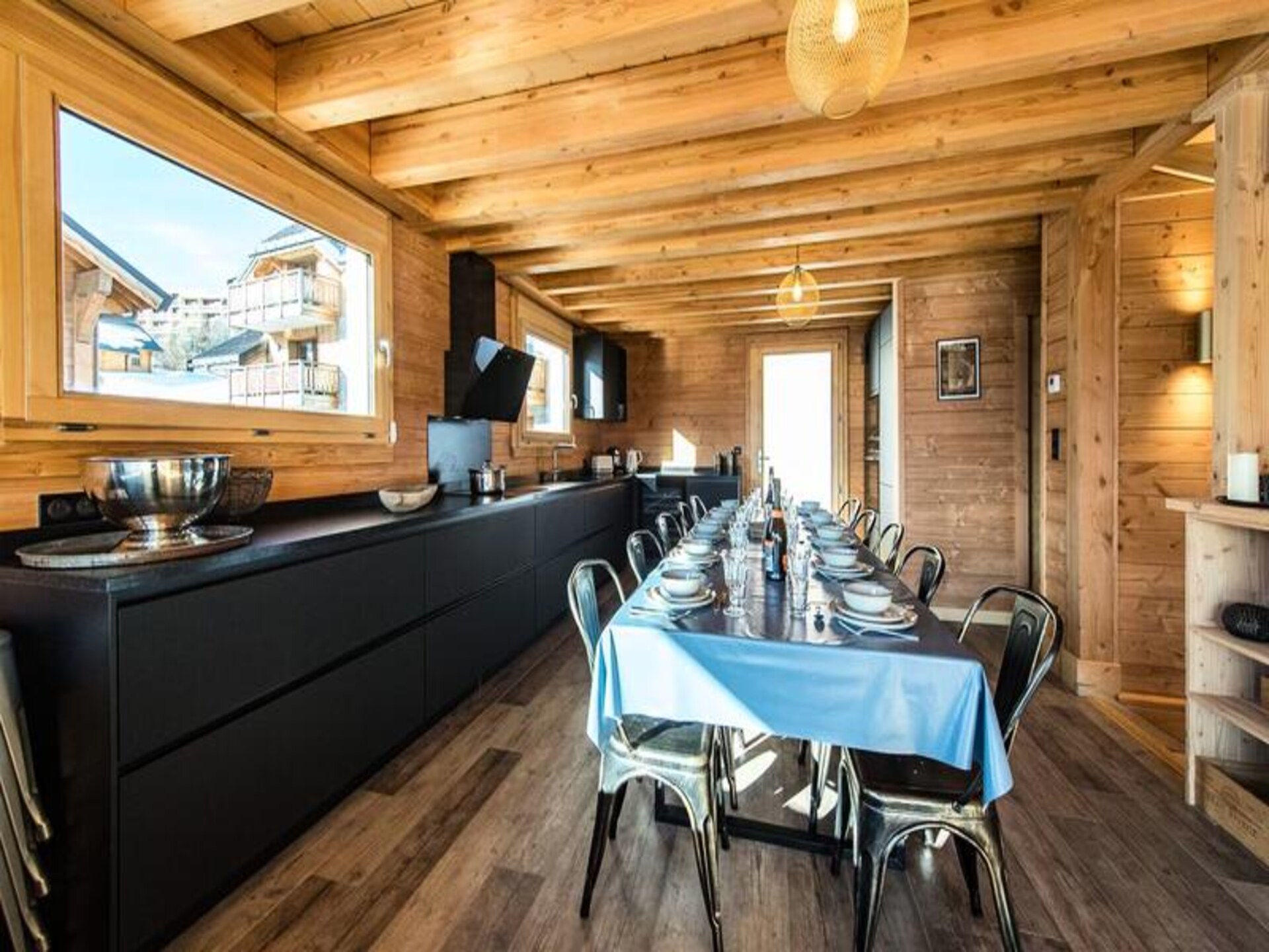 PEAK Lodge West: 14-persoons chalet met sauna en Alpenpanorama in La Toussuire - foto 7