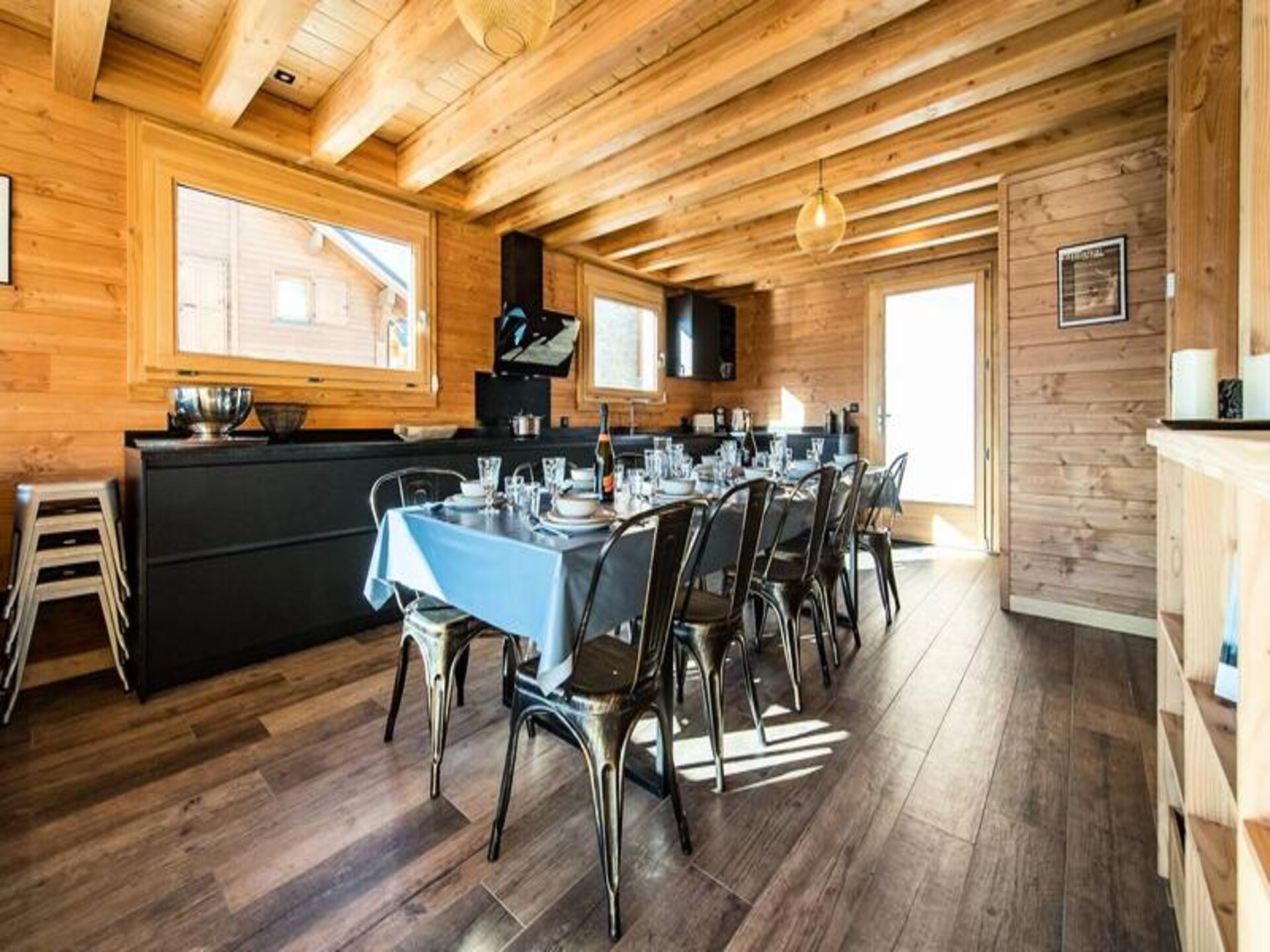 PEAK Lodge West: 14-persoons chalet met sauna en Alpenpanorama in La Toussuire - foto 8