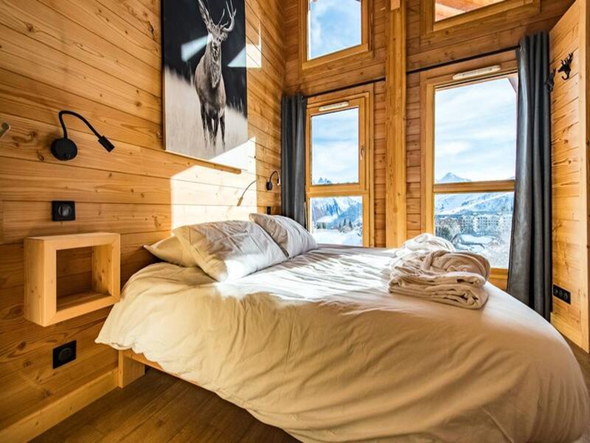 PEAK Lodge West: 14-persoons chalet met sauna en Alpenpanorama in La Toussuire - foto 15