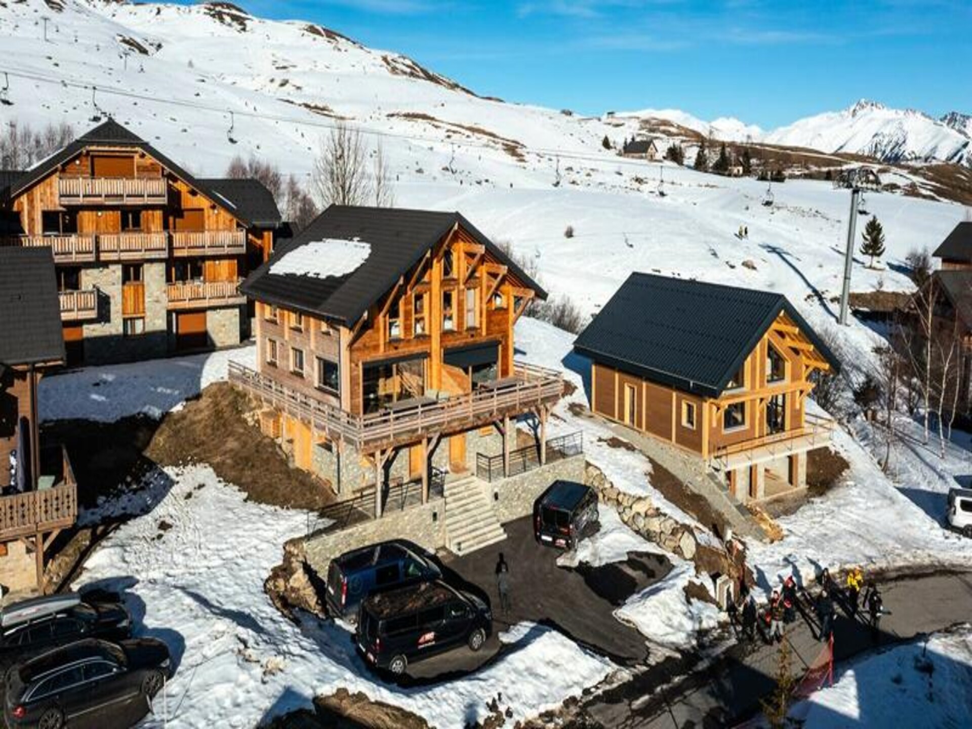 PEAK Lodge West: 14-persoons chalet met sauna en Alpenpanorama in La Toussuire - foto 34
