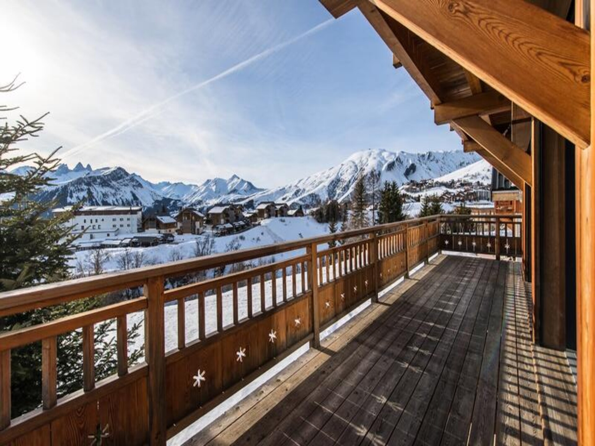 Chalet Alpette: 14-persoons chalet met jacuzzi op 150m van de piste in La Toussuire - foto 8