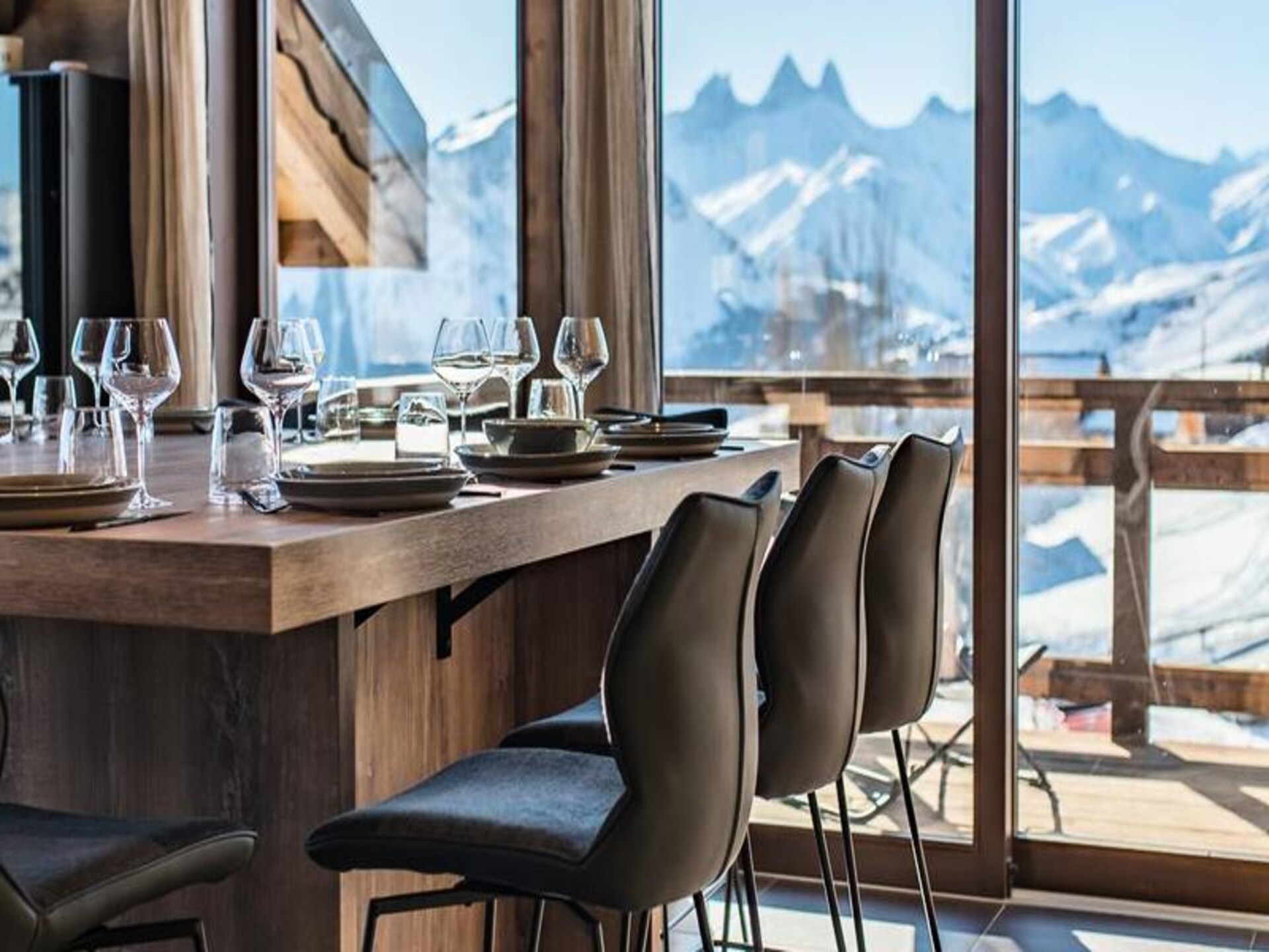 Ruim 4-slaapkamer appartement met sauna en panoramisch uitzicht in La Toussuire - foto 4