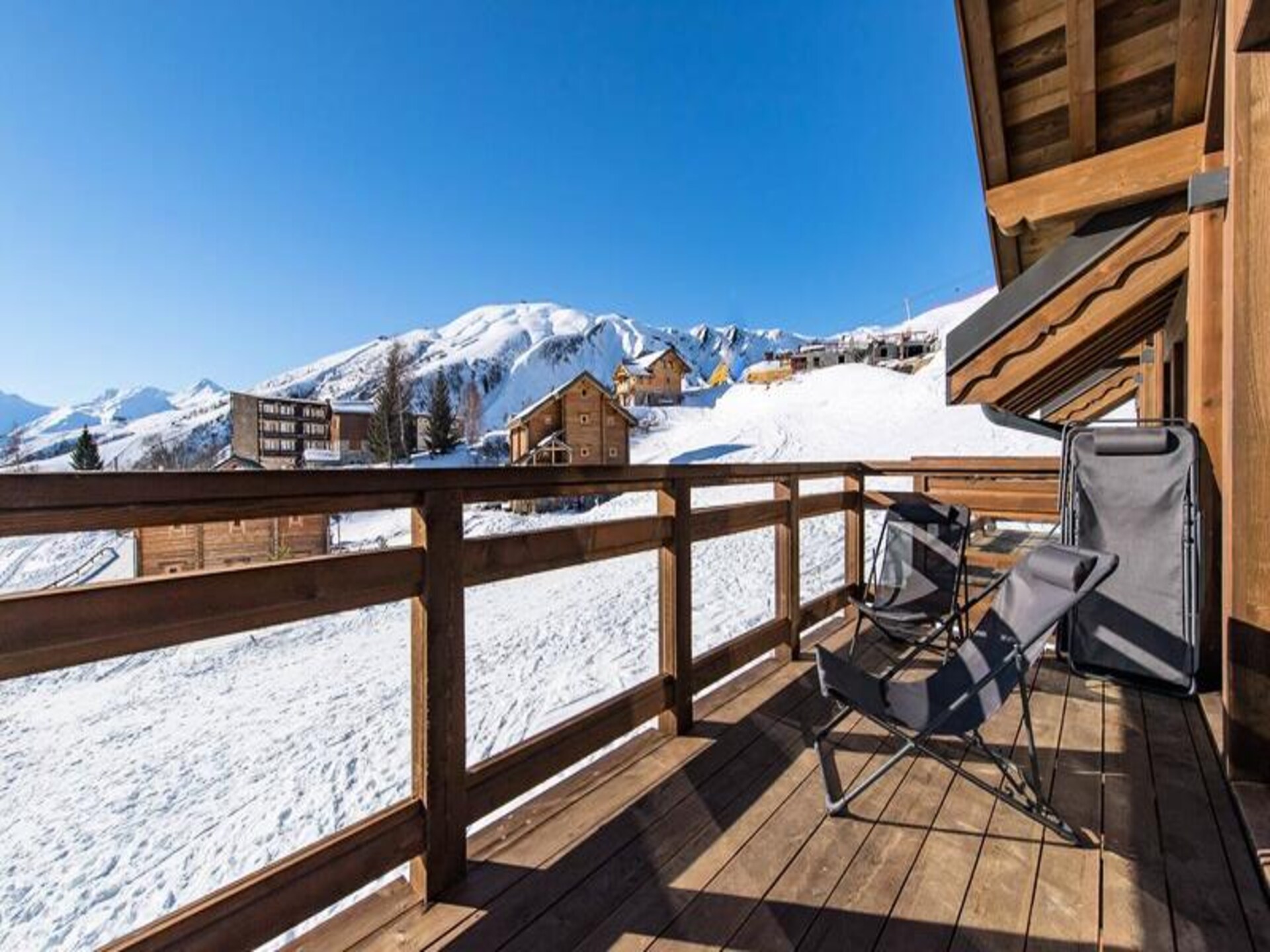 Ruim 4-slaapkamer appartement met sauna en panoramisch uitzicht in La Toussuire - foto 12