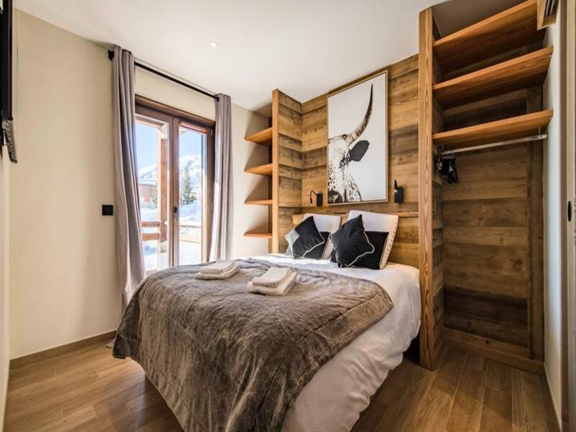 Ruim 4-slaapkamer appartement met sauna en panoramisch uitzicht in La Toussuire - foto 15