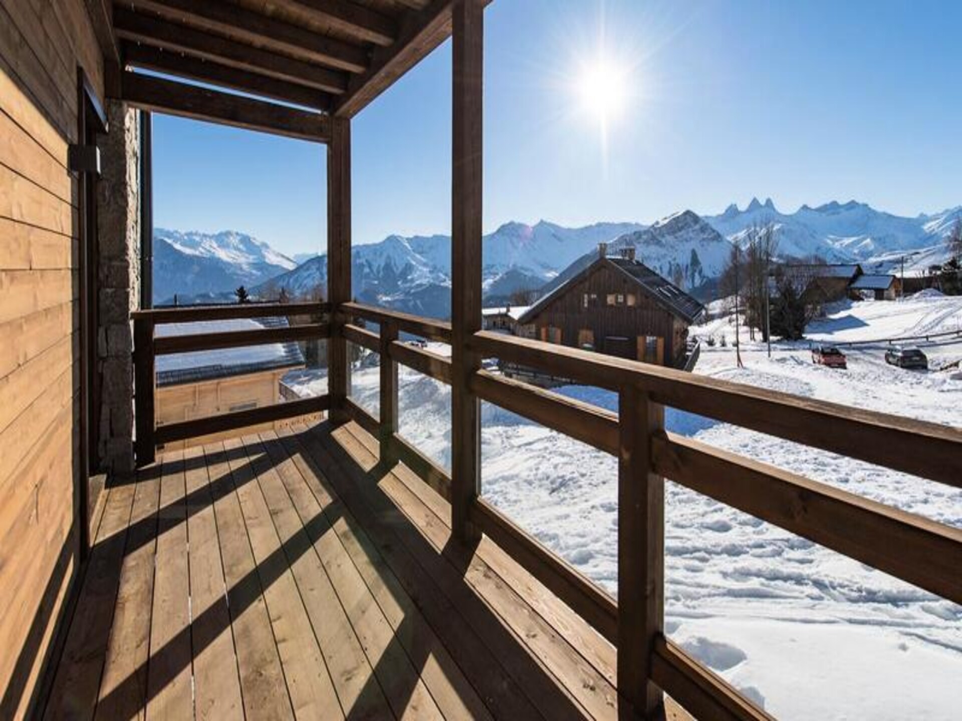 Ruim 4-slaapkamer appartement met sauna en panoramisch uitzicht in La Toussuire - foto 21