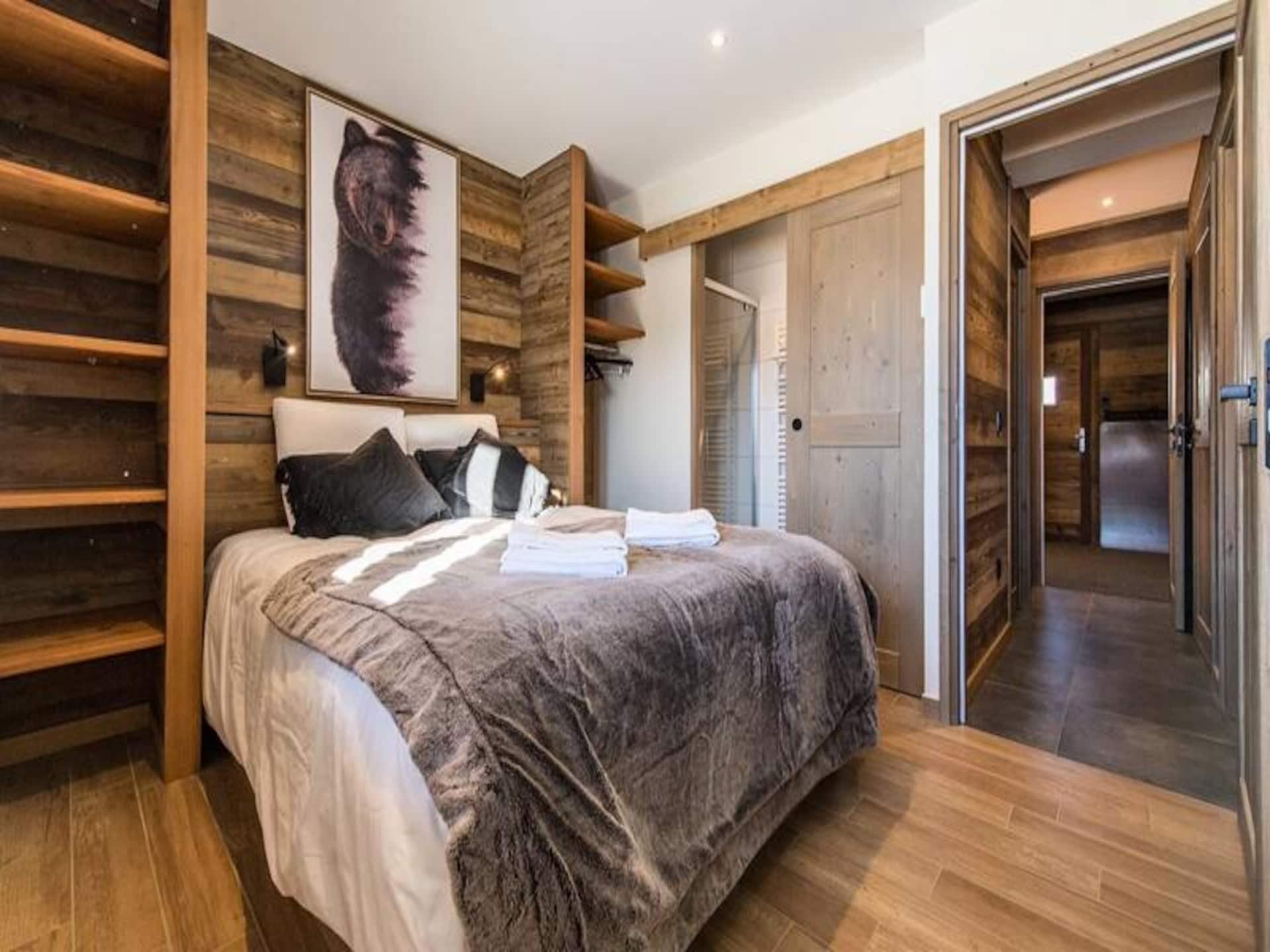 Ruim 4-slaapkamer appartement met sauna en panoramisch uitzicht in La Toussuire - foto 24
