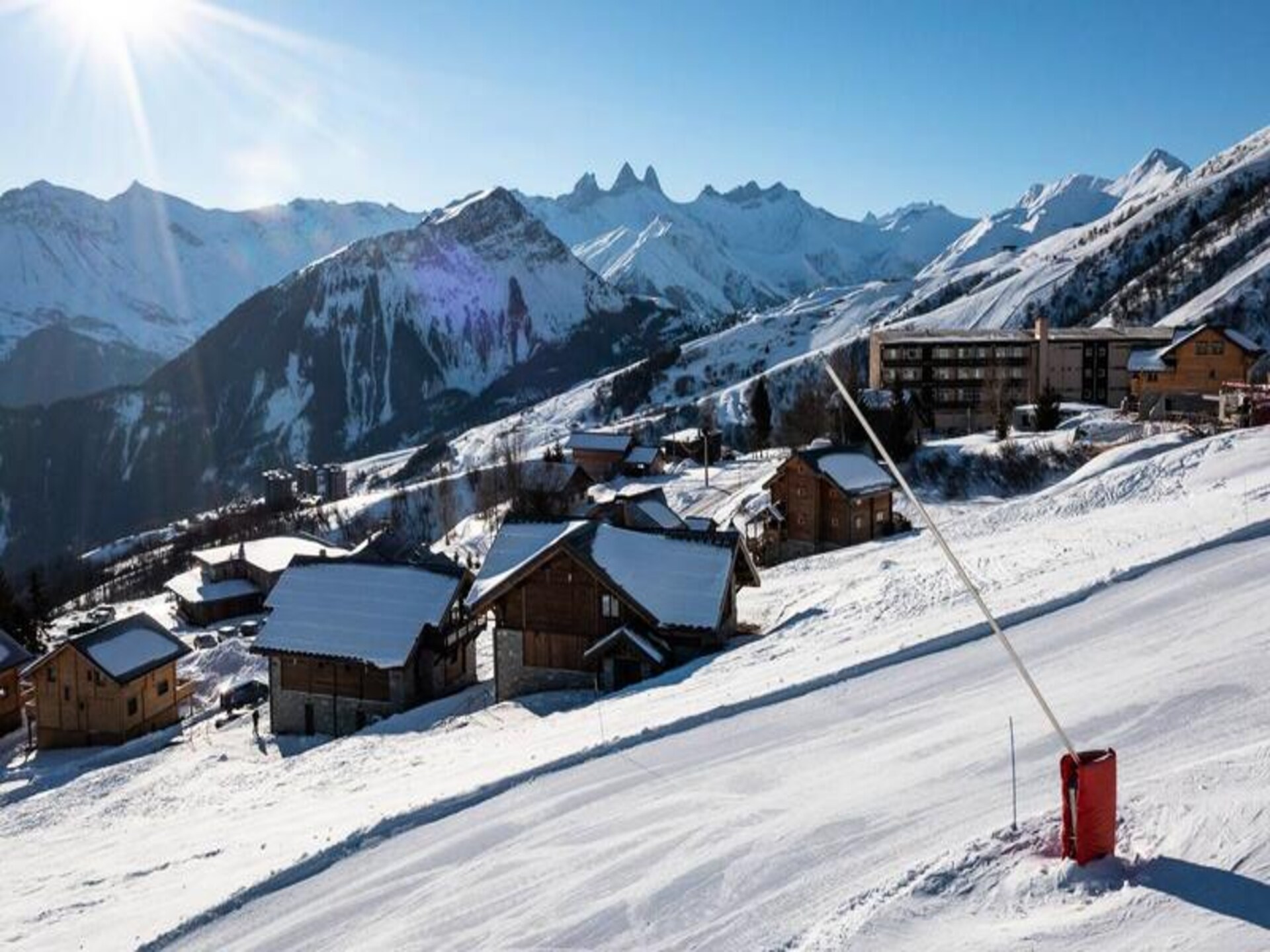 Ruim 4-slaapkamer appartement met sauna en panoramisch uitzicht in La Toussuire - foto 32