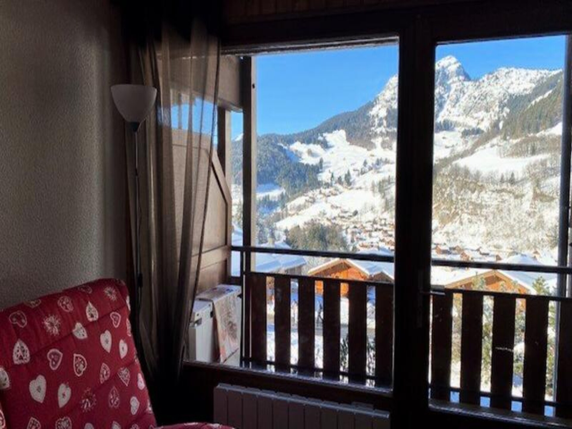 Knus appartement Le Grand Bornand: ski-in/ski-out, uitzicht op de Alpen - foto 18