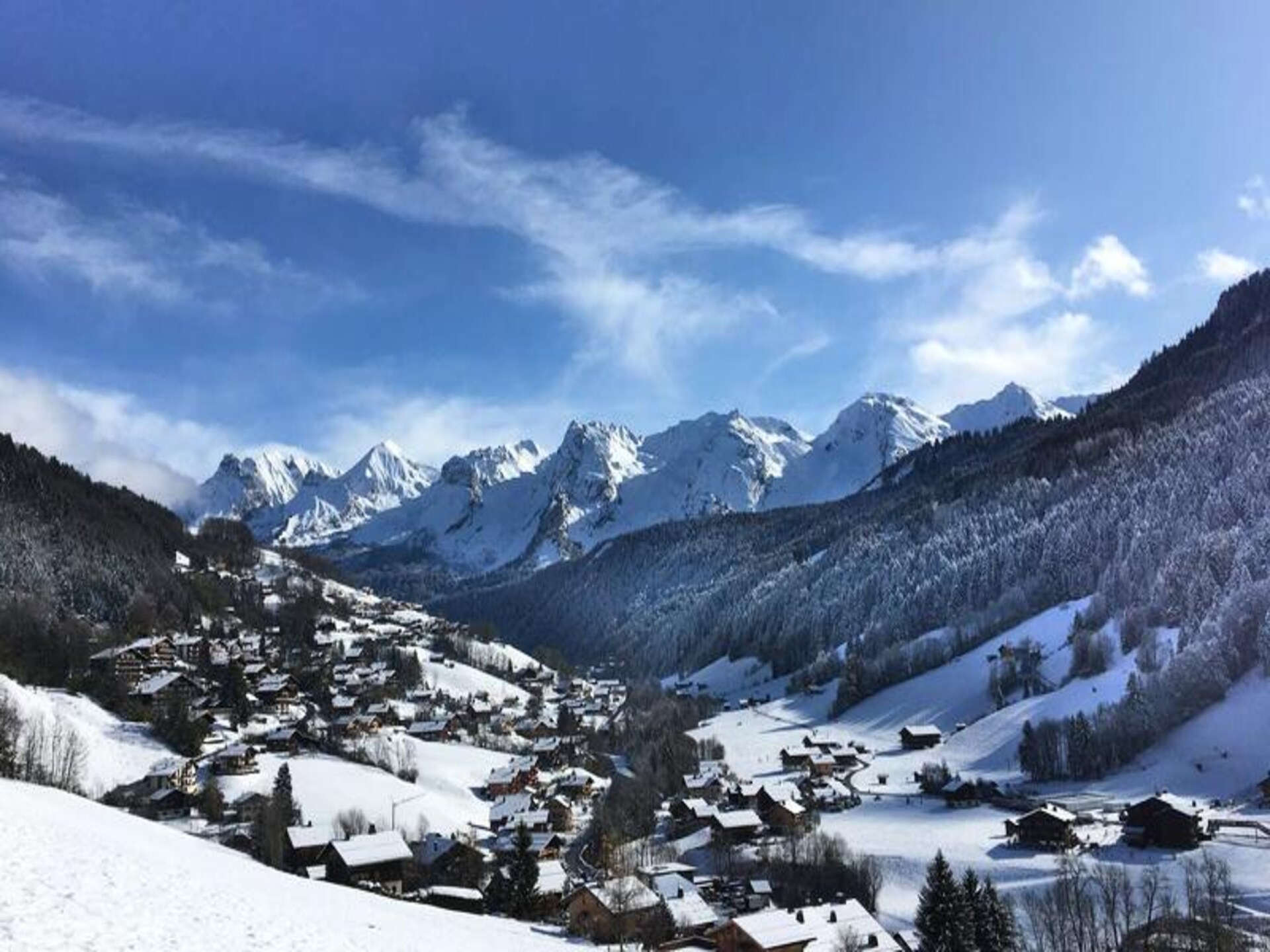 Sfeervolle studio in Le Grand-Bornand met panoramisch uitzicht op de Aravis - foto 11