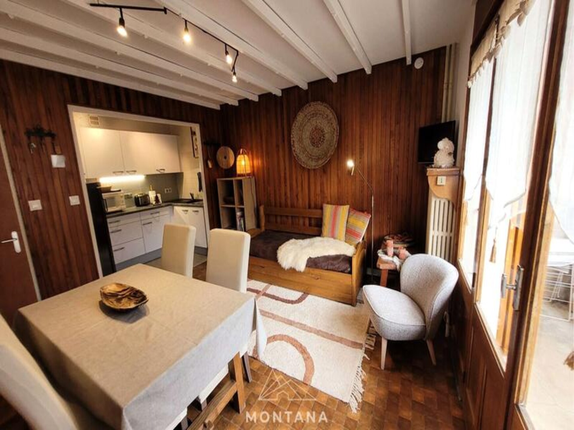 Knus appartement voor 4 personen met balkon en bergzicht in Le Grand-Bornand - foto 3