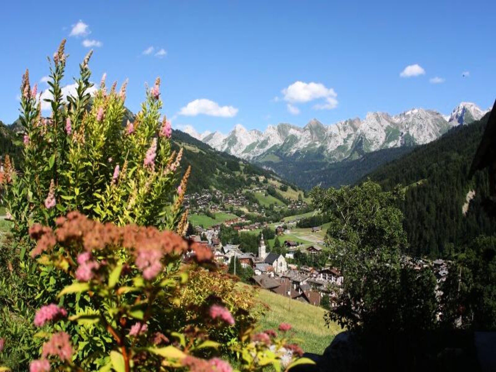 Knusse studio in Grand-Bornand met balkon op het zuiden en uitzicht - foto 1