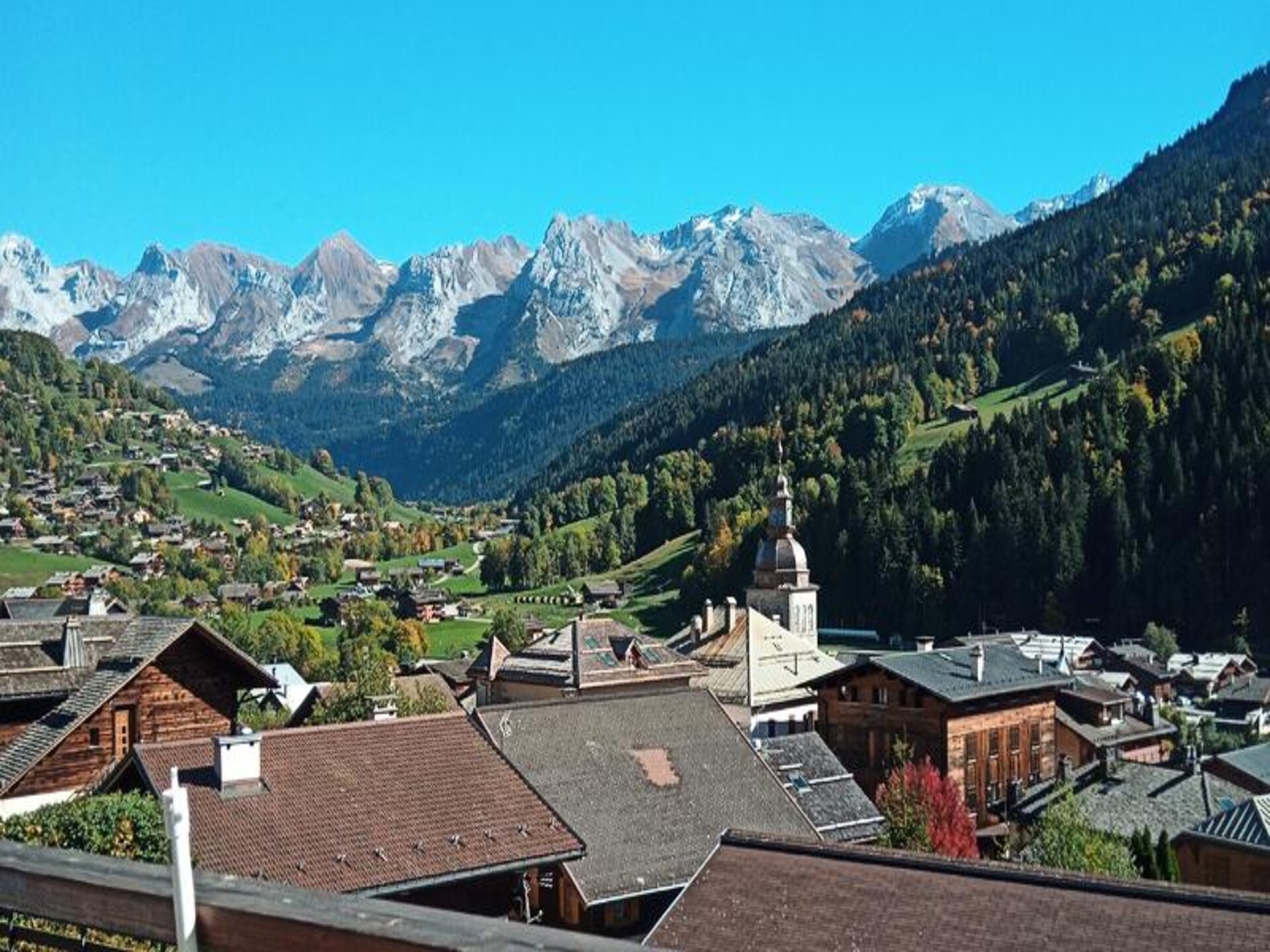 Knusse studio in Grand-Bornand met balkon op het zuiden en uitzicht - foto 10