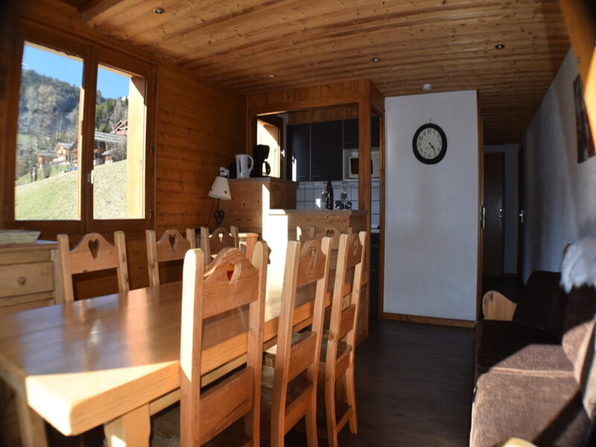 Appartement 6 pers. met balkon en uitzicht op de Alpen in Le Grand Bornand - foto 5