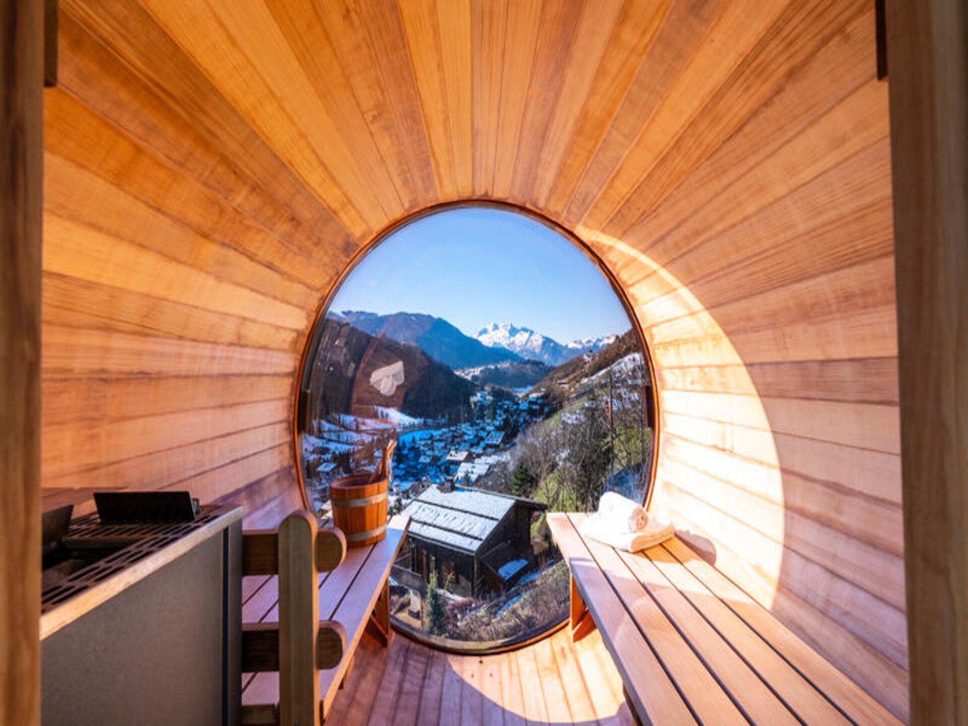 Chalet Hartza: Luxe 12-persoons chalet met sauna en panoramisch uitzicht - foto 19