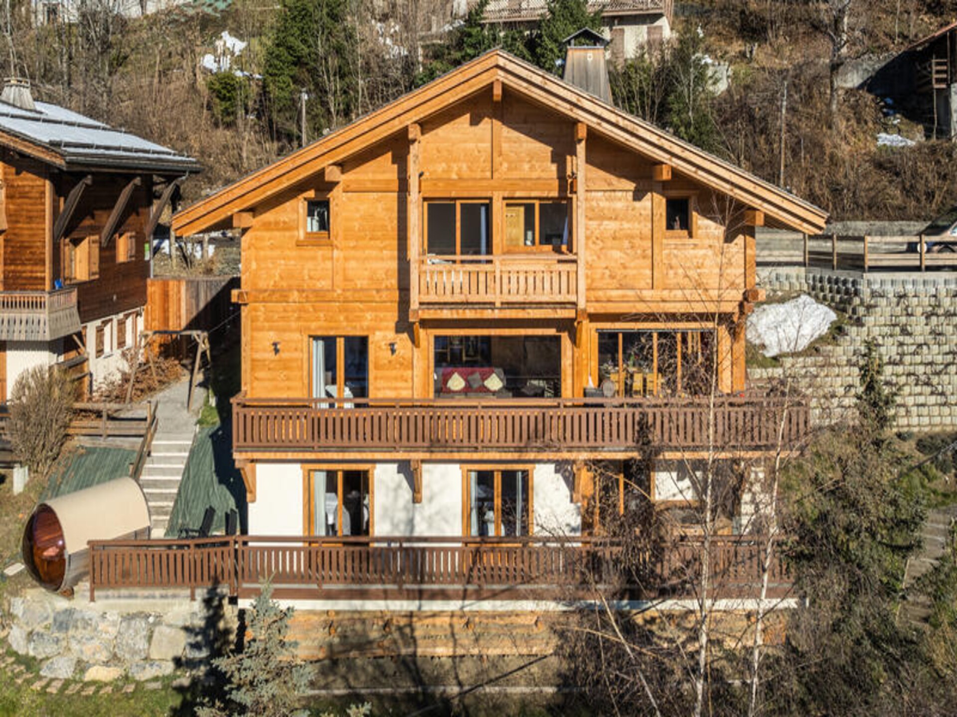 Chalet Hartza: Luxe 12-persoons chalet met sauna en panoramisch uitzicht - foto 23