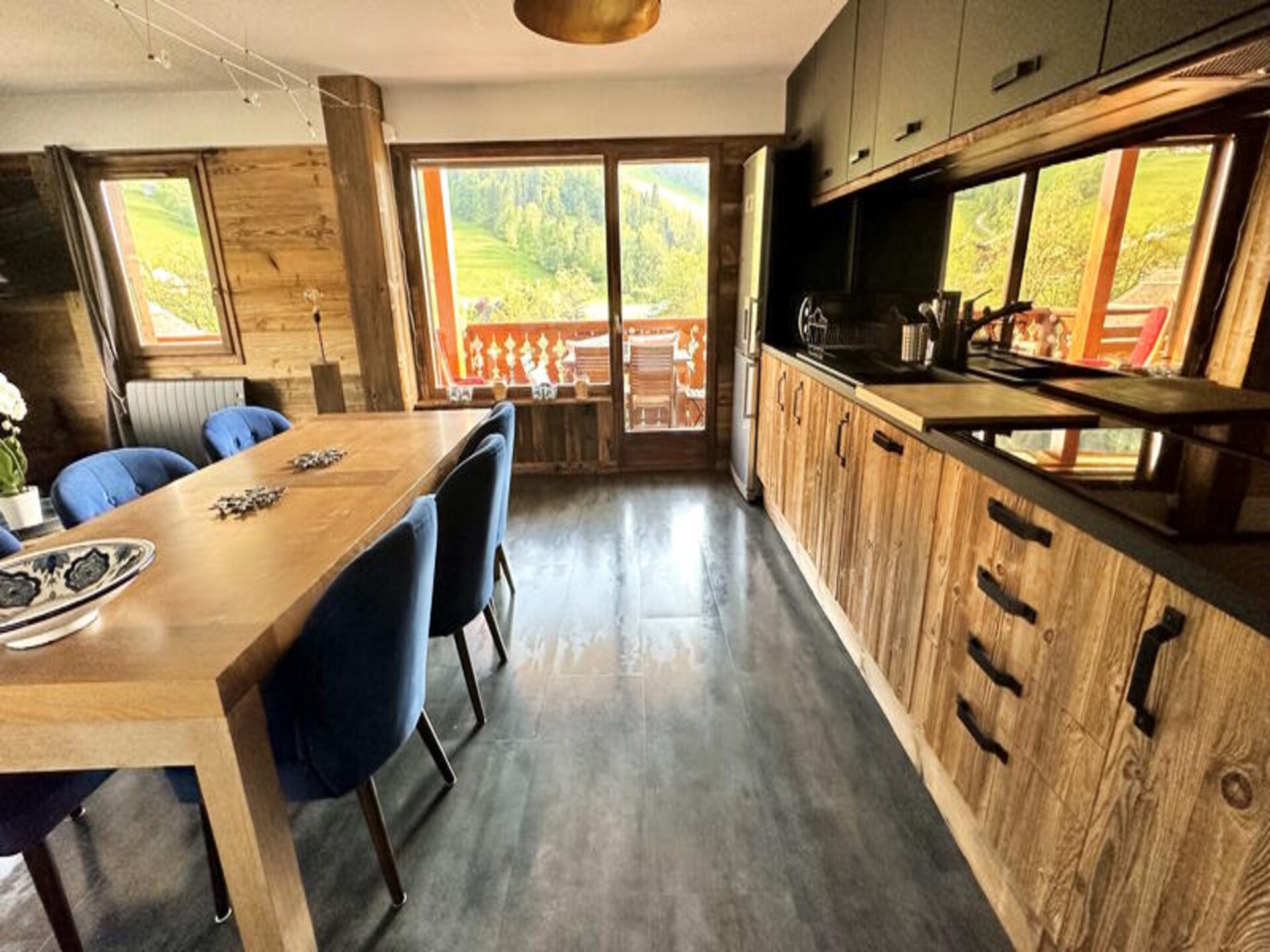 Appartement 6p met balkon, 200m van de piste in Le Grand Bornand - foto 7