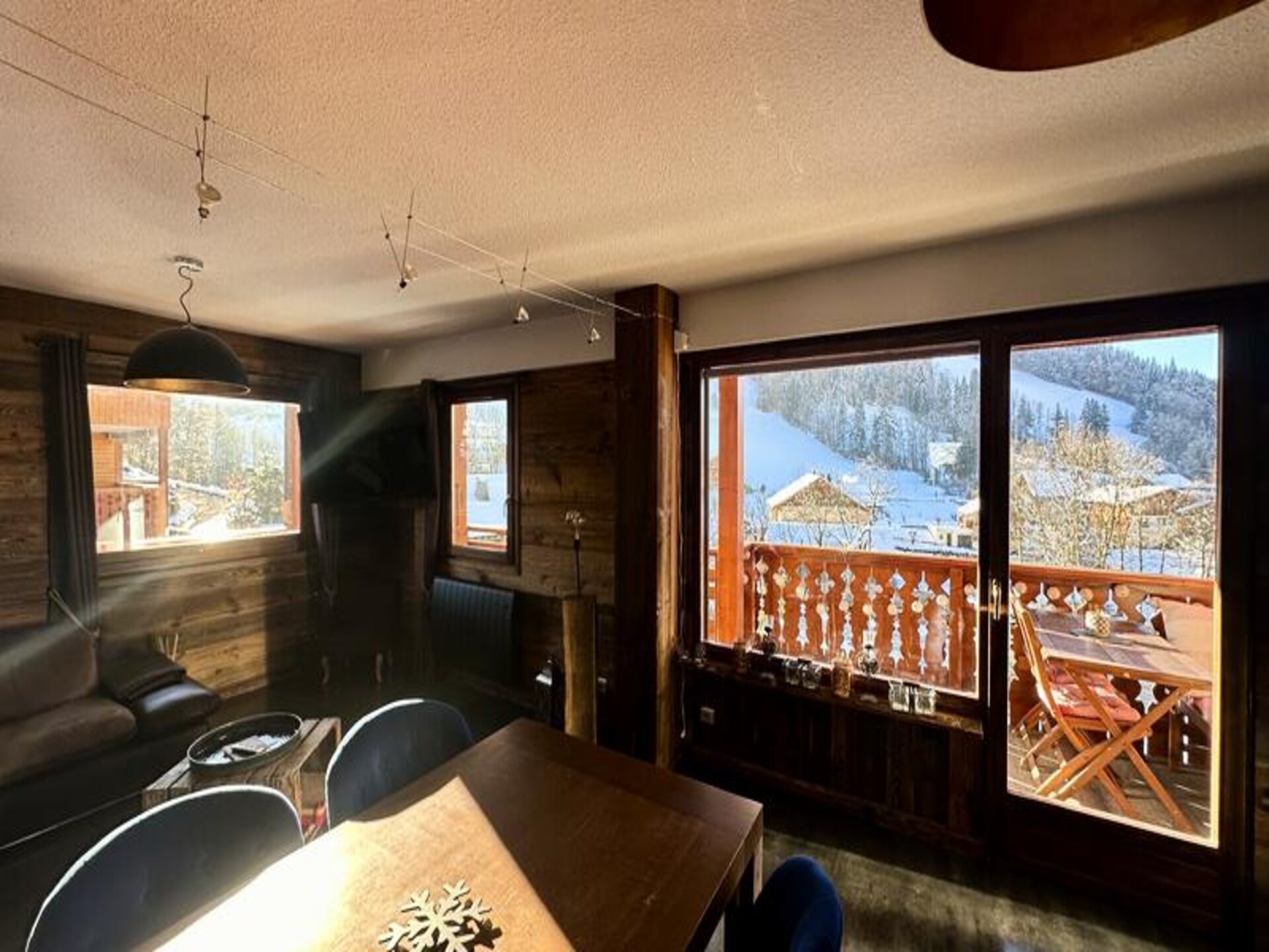 Appartement 6p met balkon, 200m van de piste in Le Grand Bornand - foto 9
