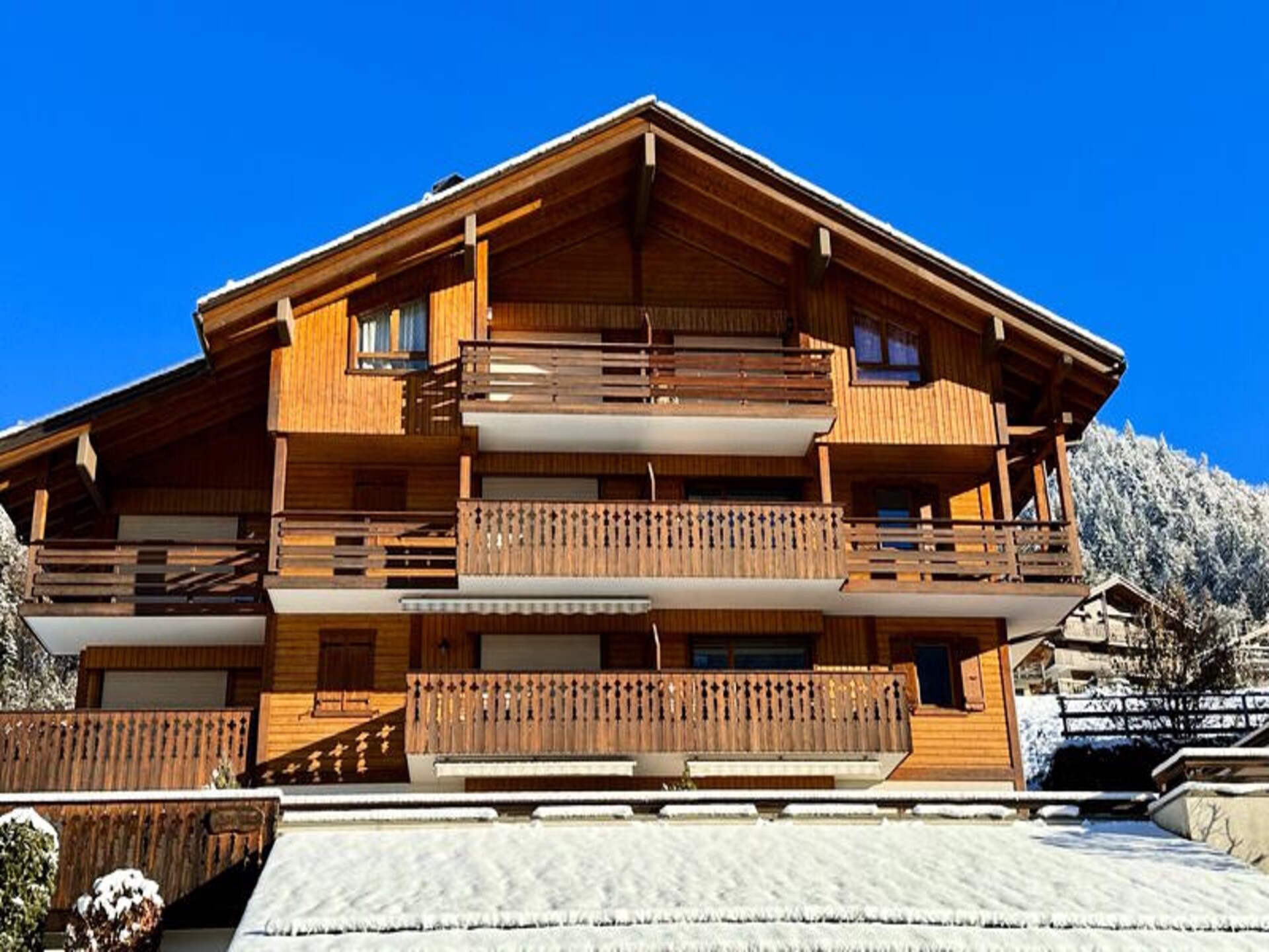 Appartement 6p met balkon, 200m van de piste in Le Grand Bornand - foto 15