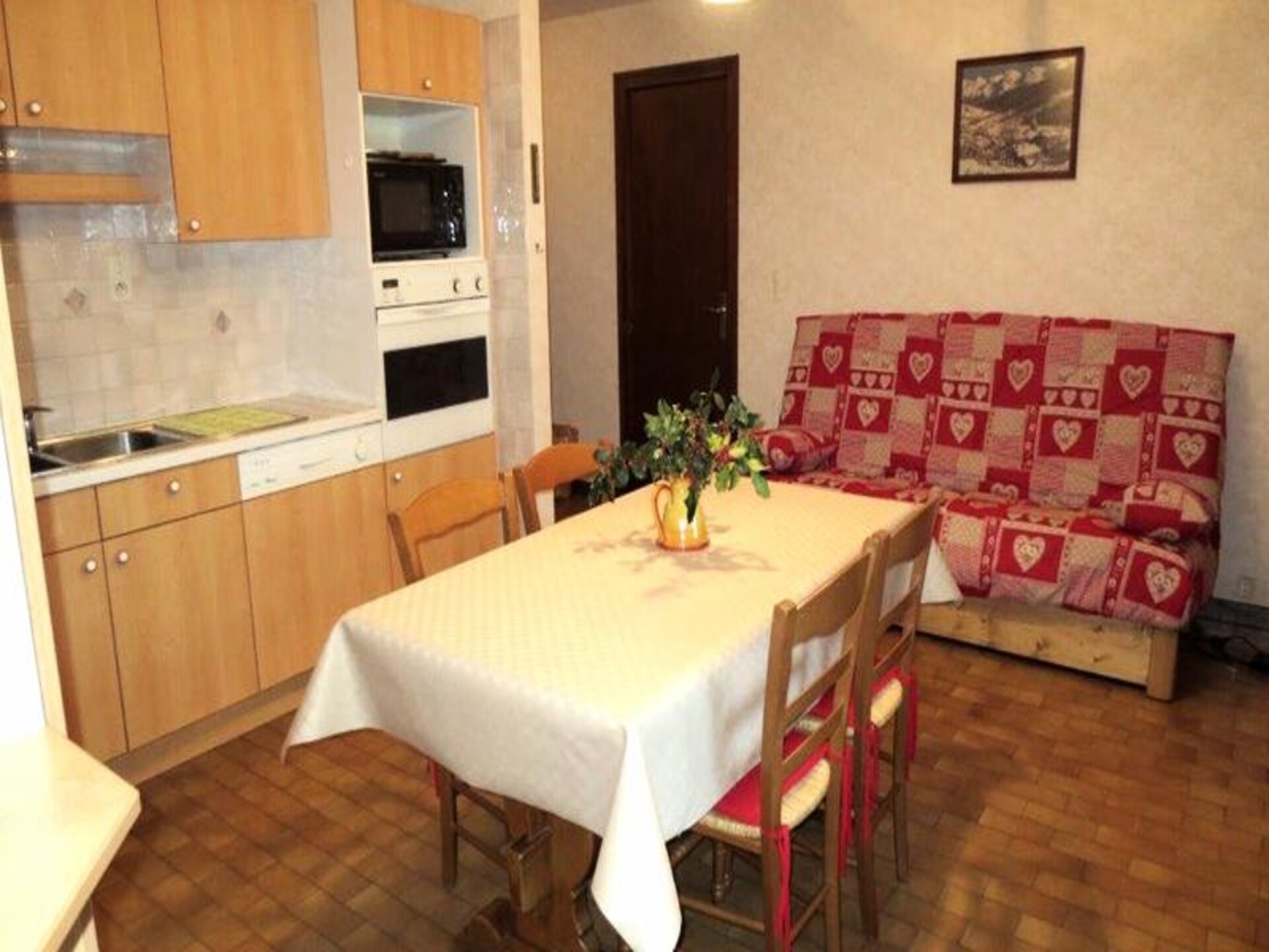 Appartement op de begane grond met zuidbalkon en bergzicht in Grand-Bornand - foto 2