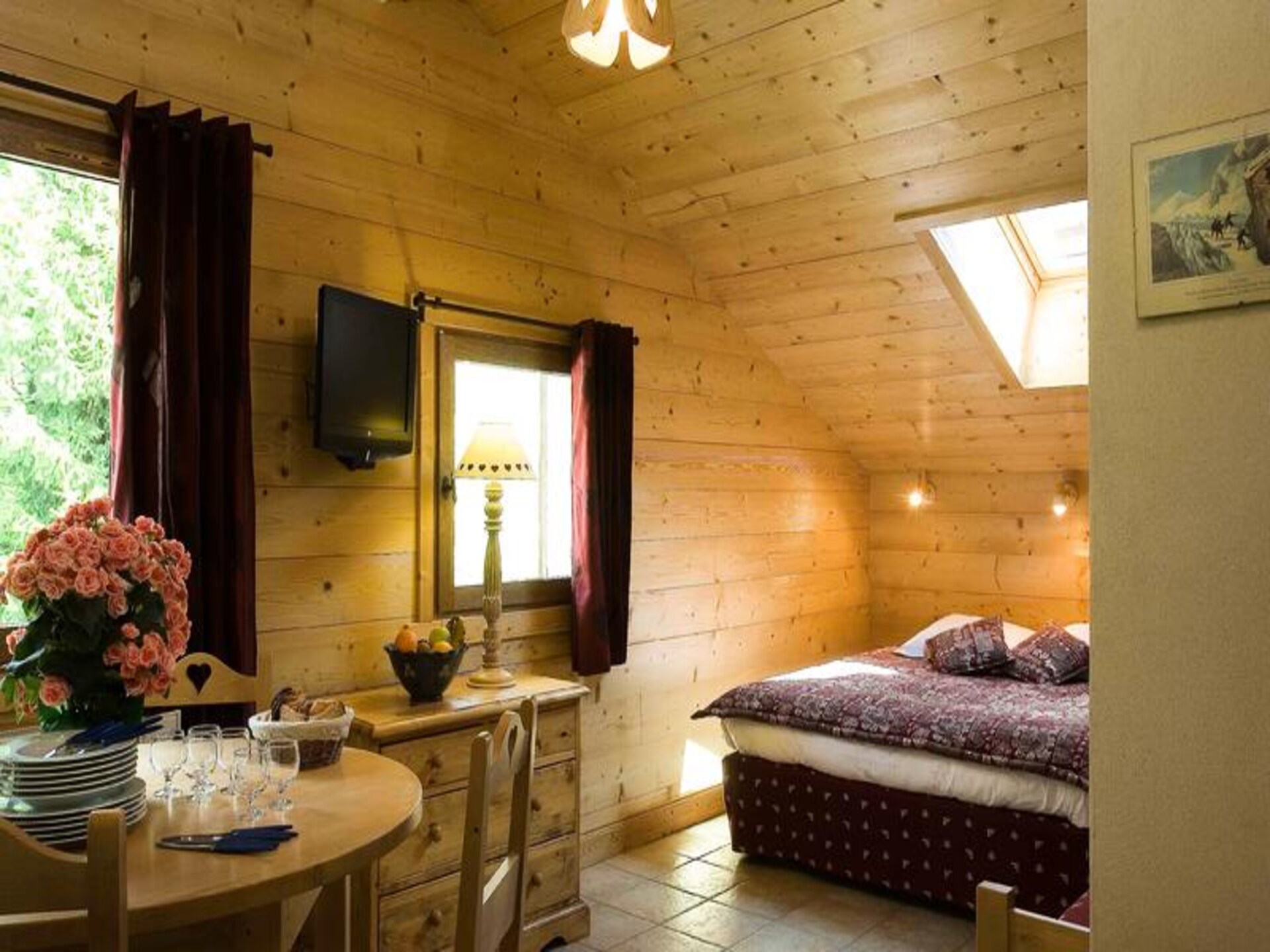 Knusse studio voor 4 in Grand-Bornand, vlakbij skipistes en dorp - foto 7