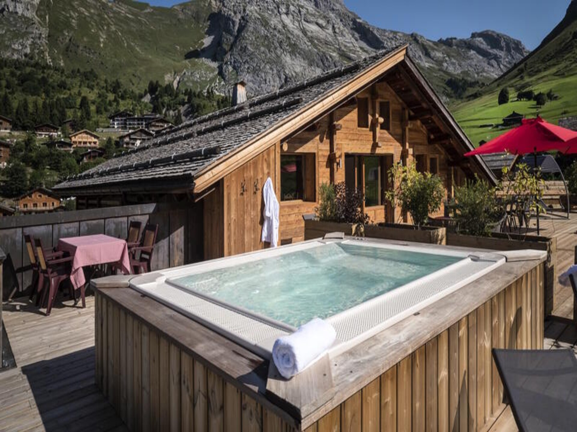 Ruim chaletappartement voor 11 personen, direct aan de piste in Le Grand Bornand - foto 1