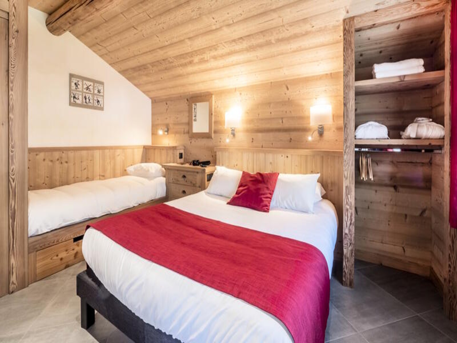 Ruim chaletappartement voor 11 personen, direct aan de piste in Le Grand Bornand - foto 10