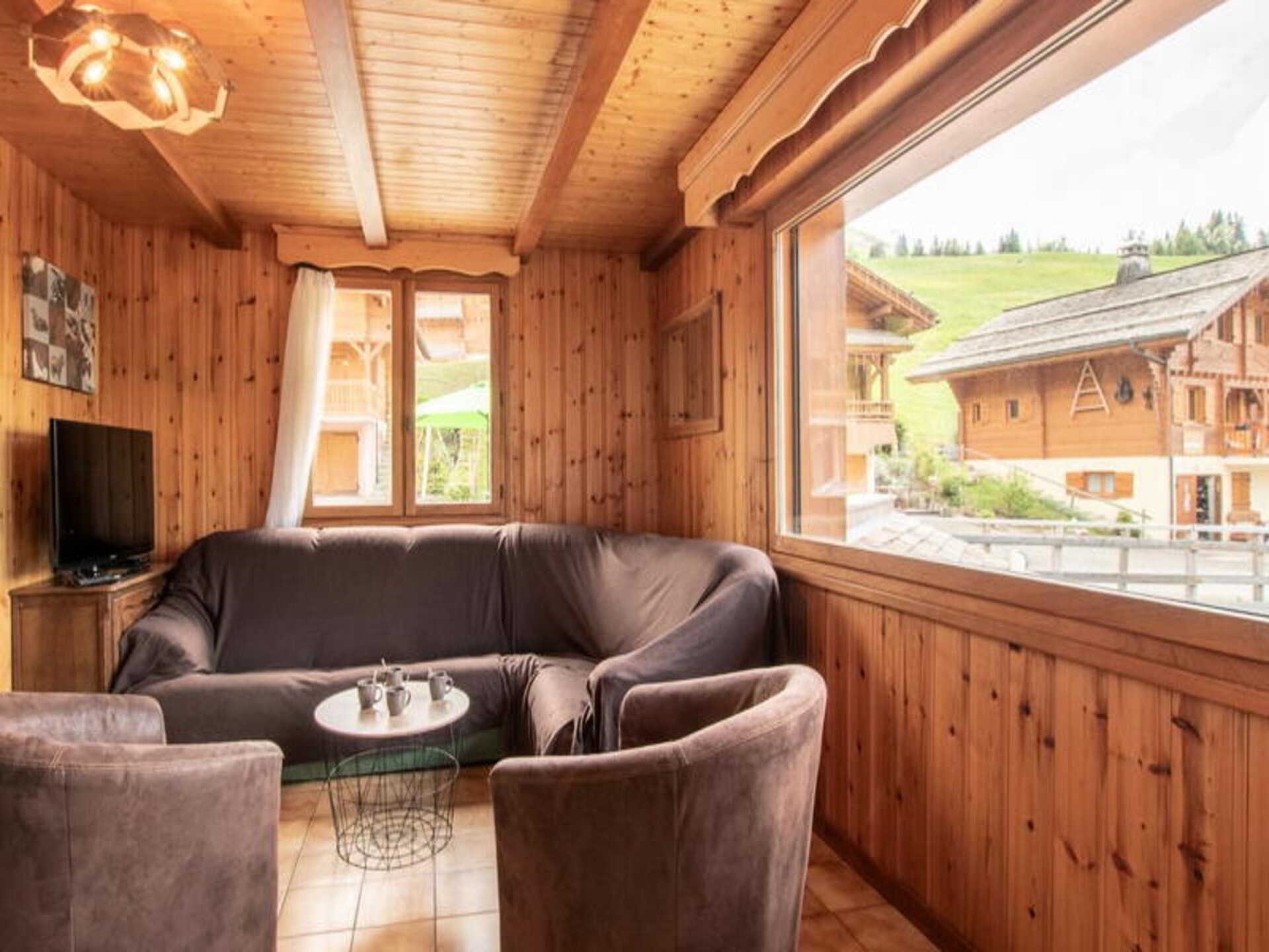 Appartement 88m² met sauna & spa, 50m van de piste in Le Grand Bornand - foto 13