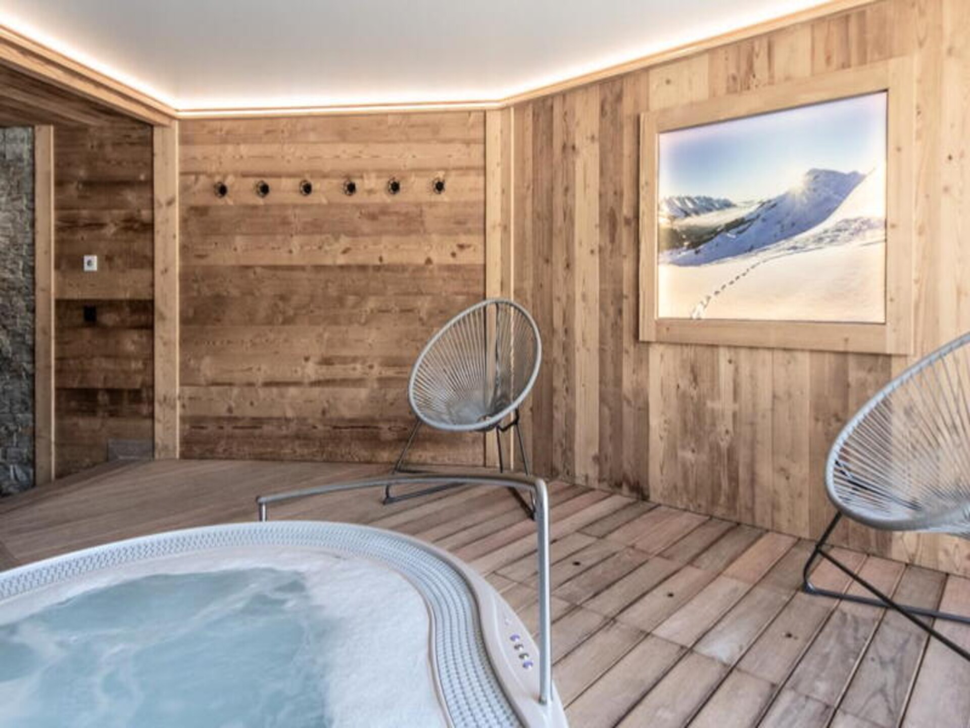 Appartement 88m² met sauna & spa, 50m van de piste in Le Grand Bornand - foto 19