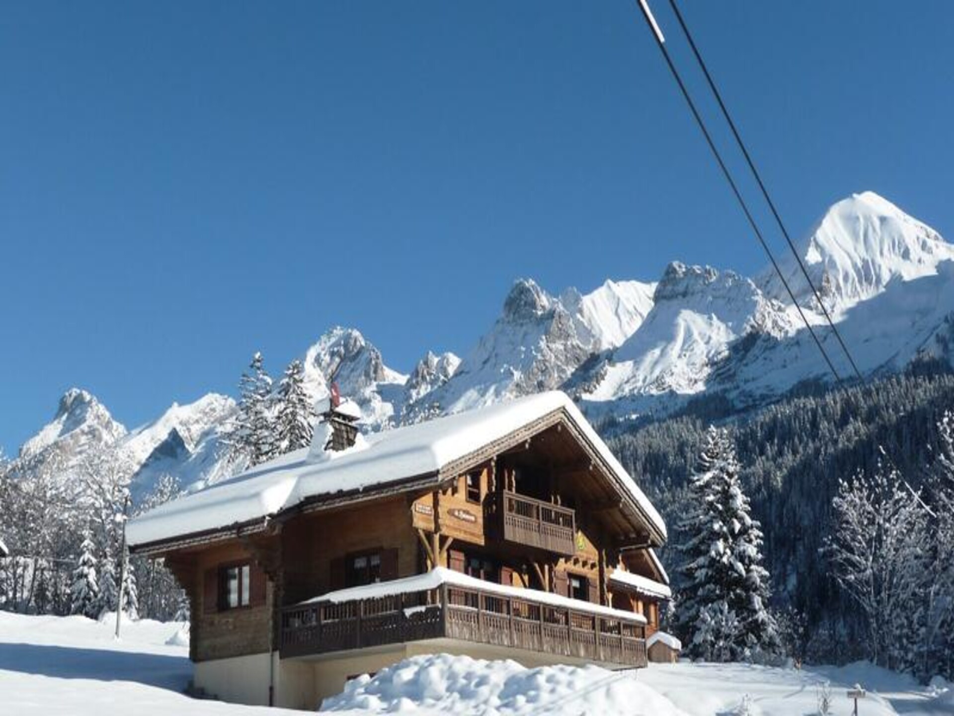 Vrijstaand chalet voor 9 personen met uitzicht op de Alpen in Le Grand Bornand - foto 13