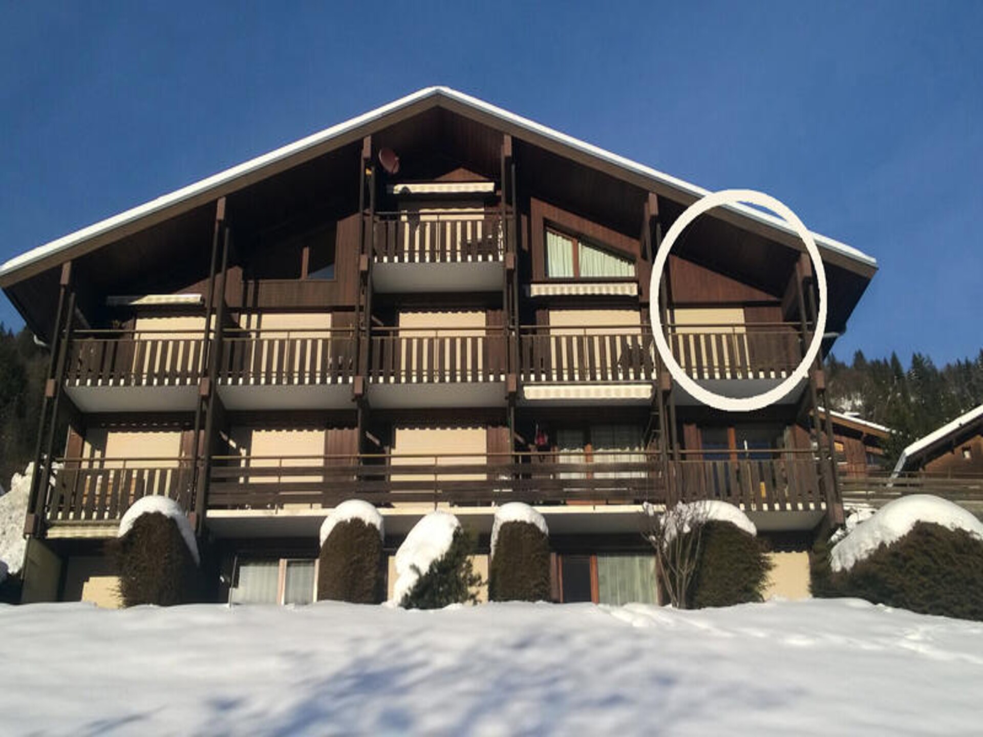 Knus appartement met panoramisch uitzicht op het Aravisgebergte - foto 15