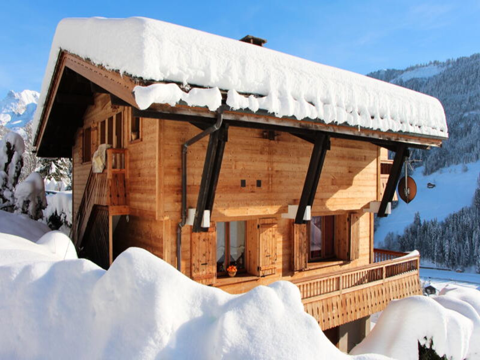 Zonnig appartement met panoramisch uitzicht op Grand-Bornand - foto 11