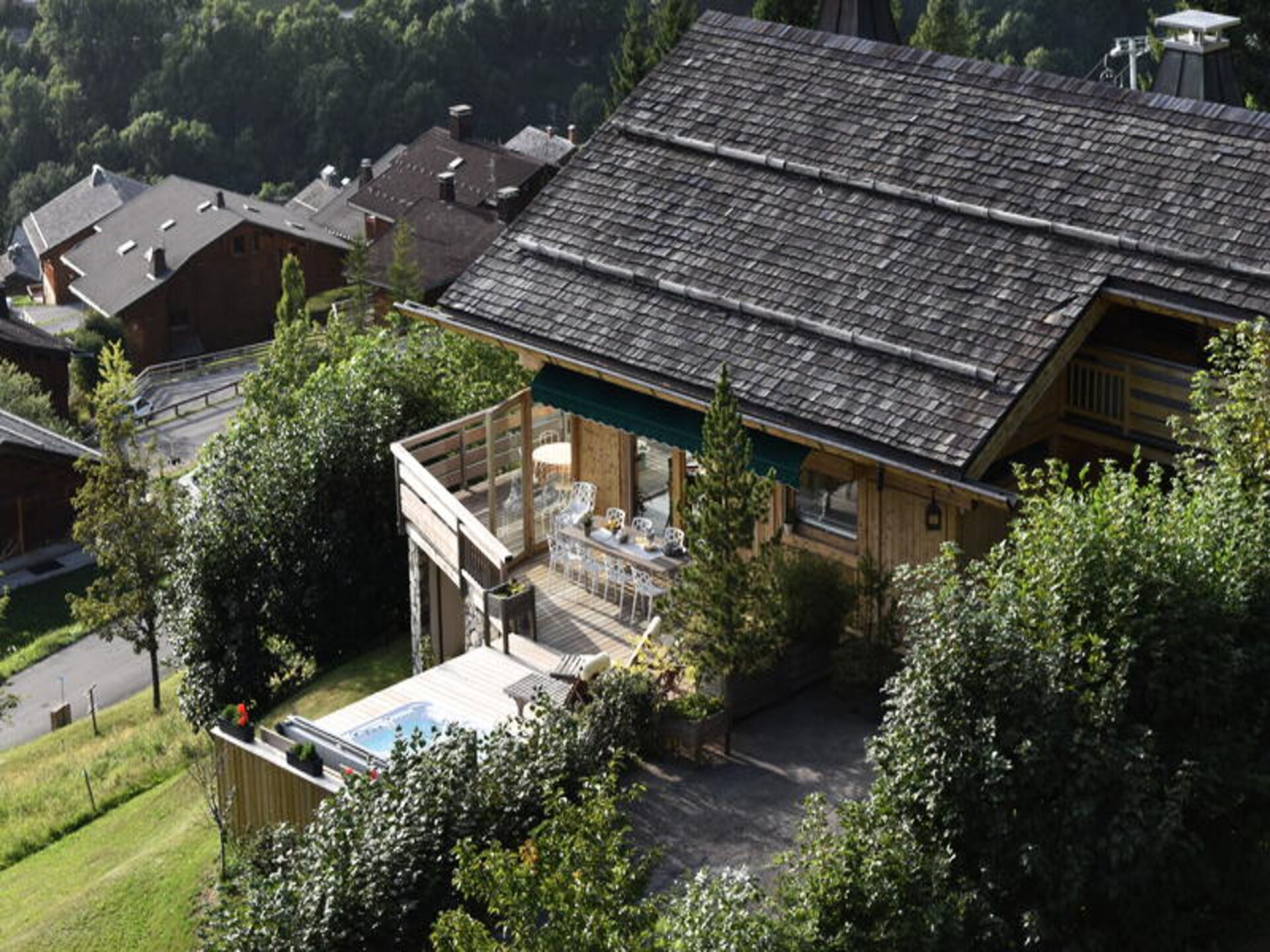 Chalet D'Anne: Luxe 11-persoons appartement in Le Grand-Bornand met sauna en jacuzzi - foto 18
