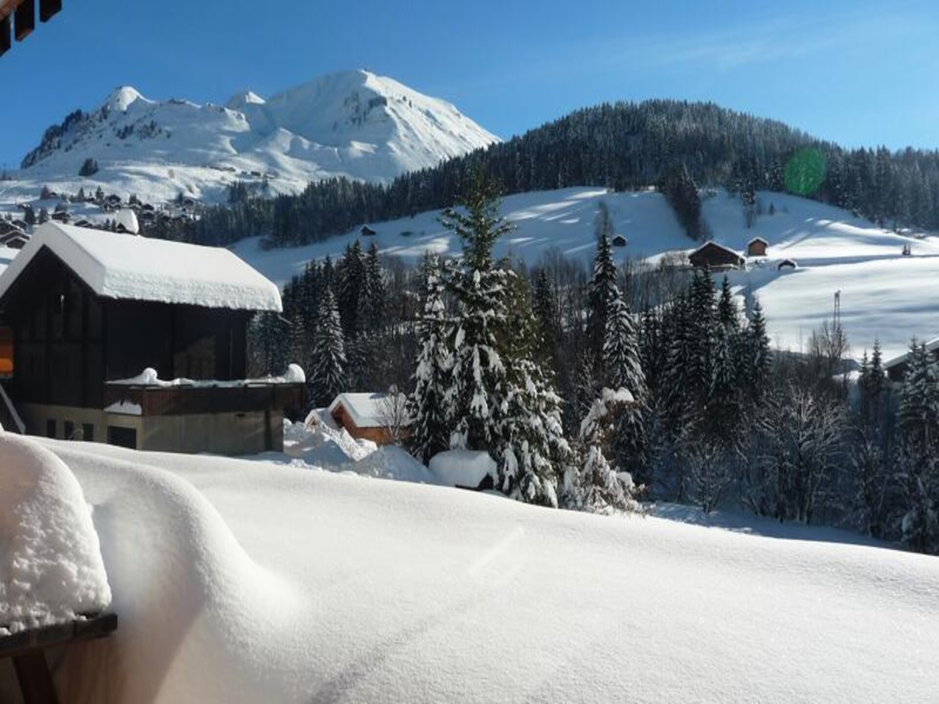 Ruim chaletappartement in Le Grand Bornand voor 9 personen met bergzicht - foto 11