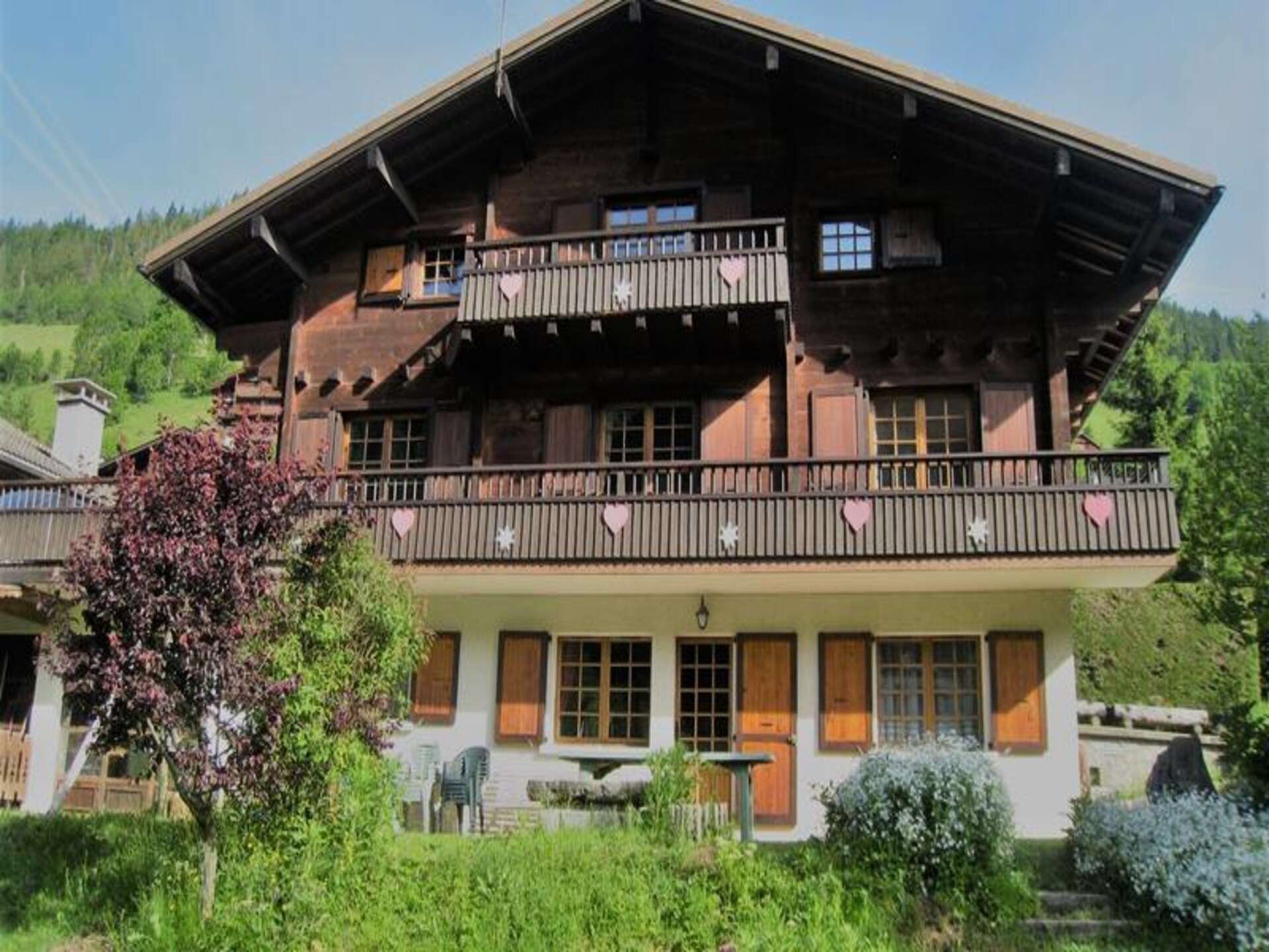 Zonnig appartement 6p met uitzicht, vlakbij centrum en skipistes Le Grand Bornand - foto 1