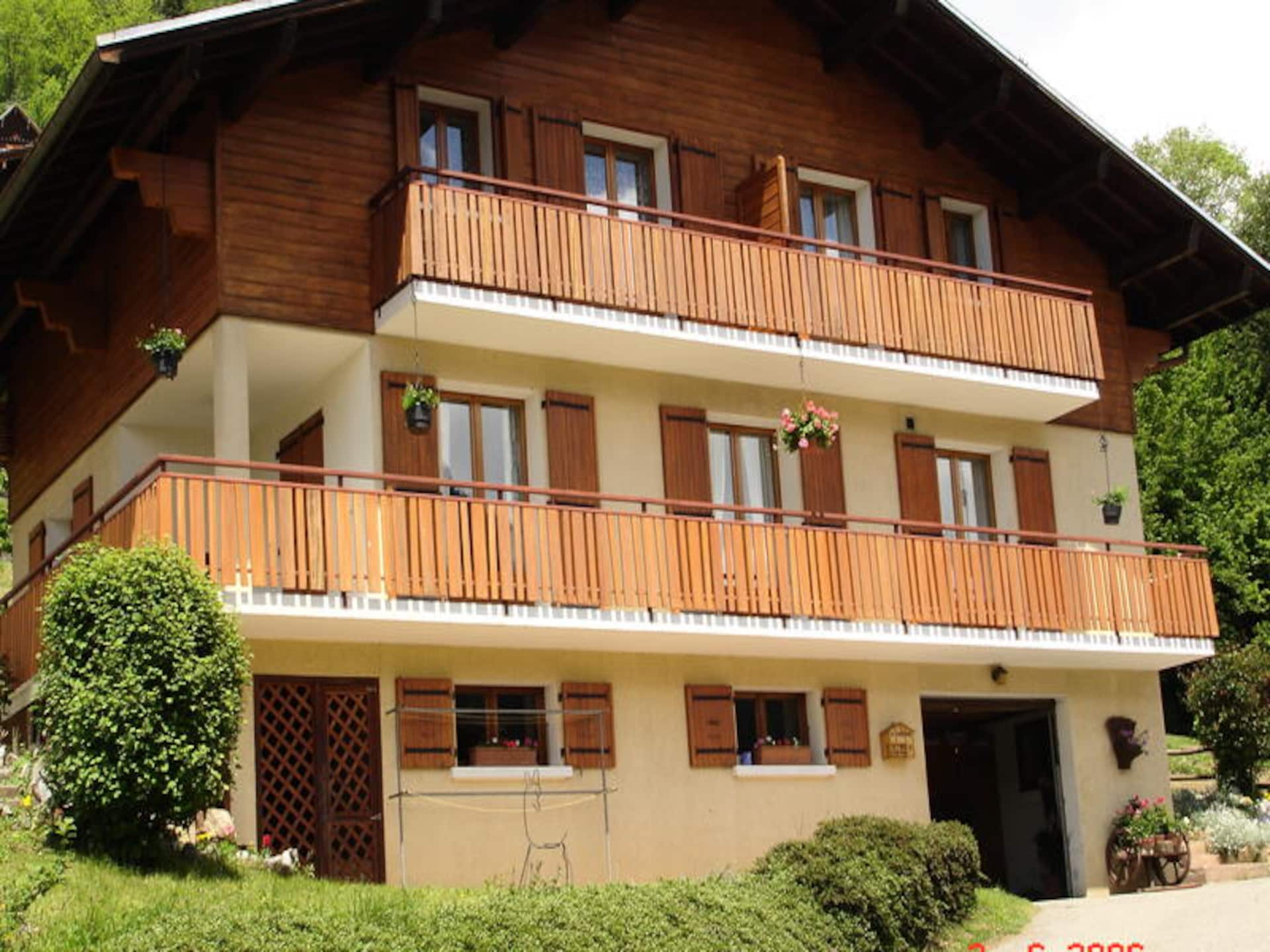 Knus appartement met balkon en bergzicht in Grand-Bornand - foto 10