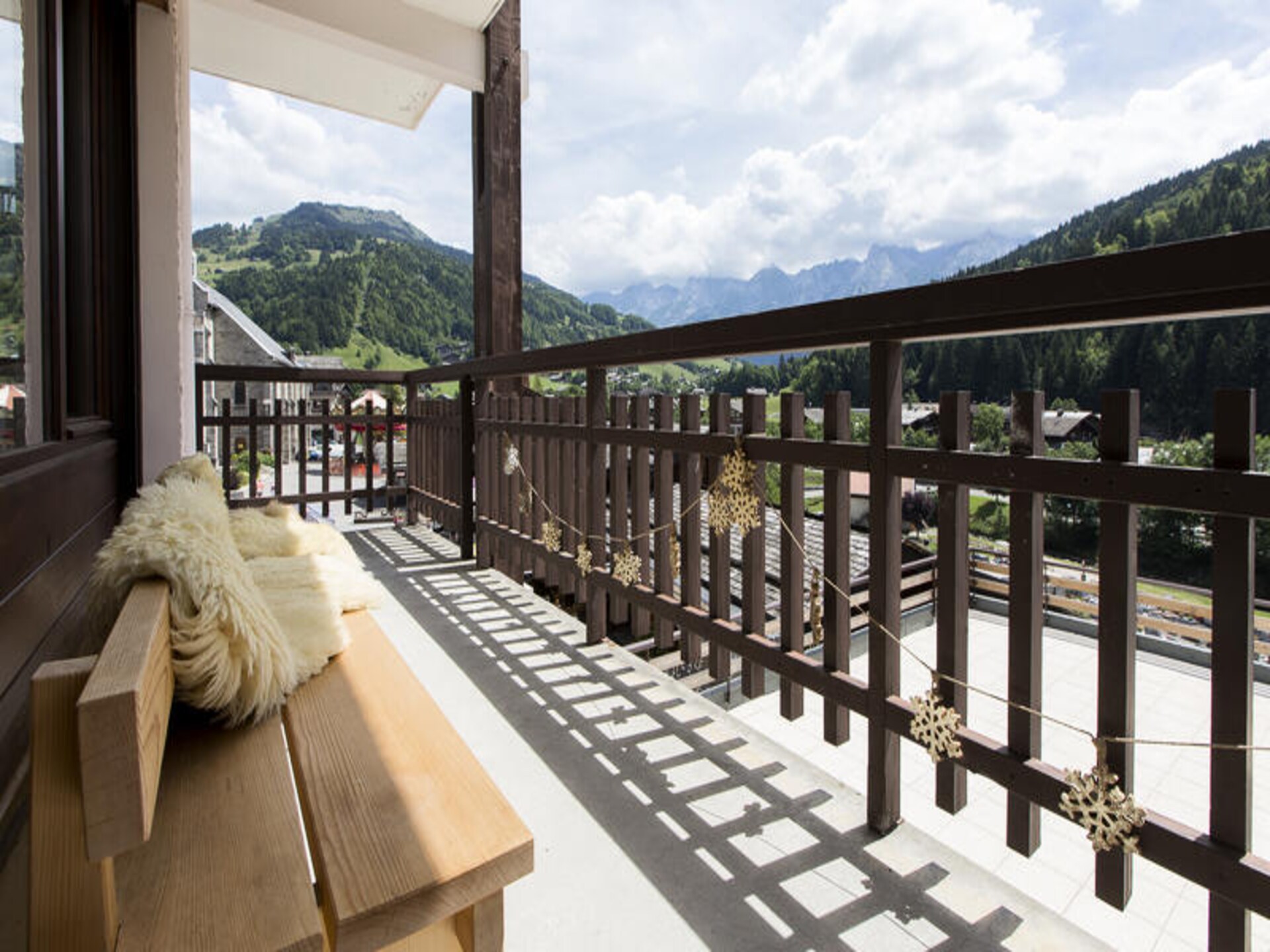 Ruim appartement 10 personen in Grand-Bornand met balkon en Aravis-uitzicht - foto 10