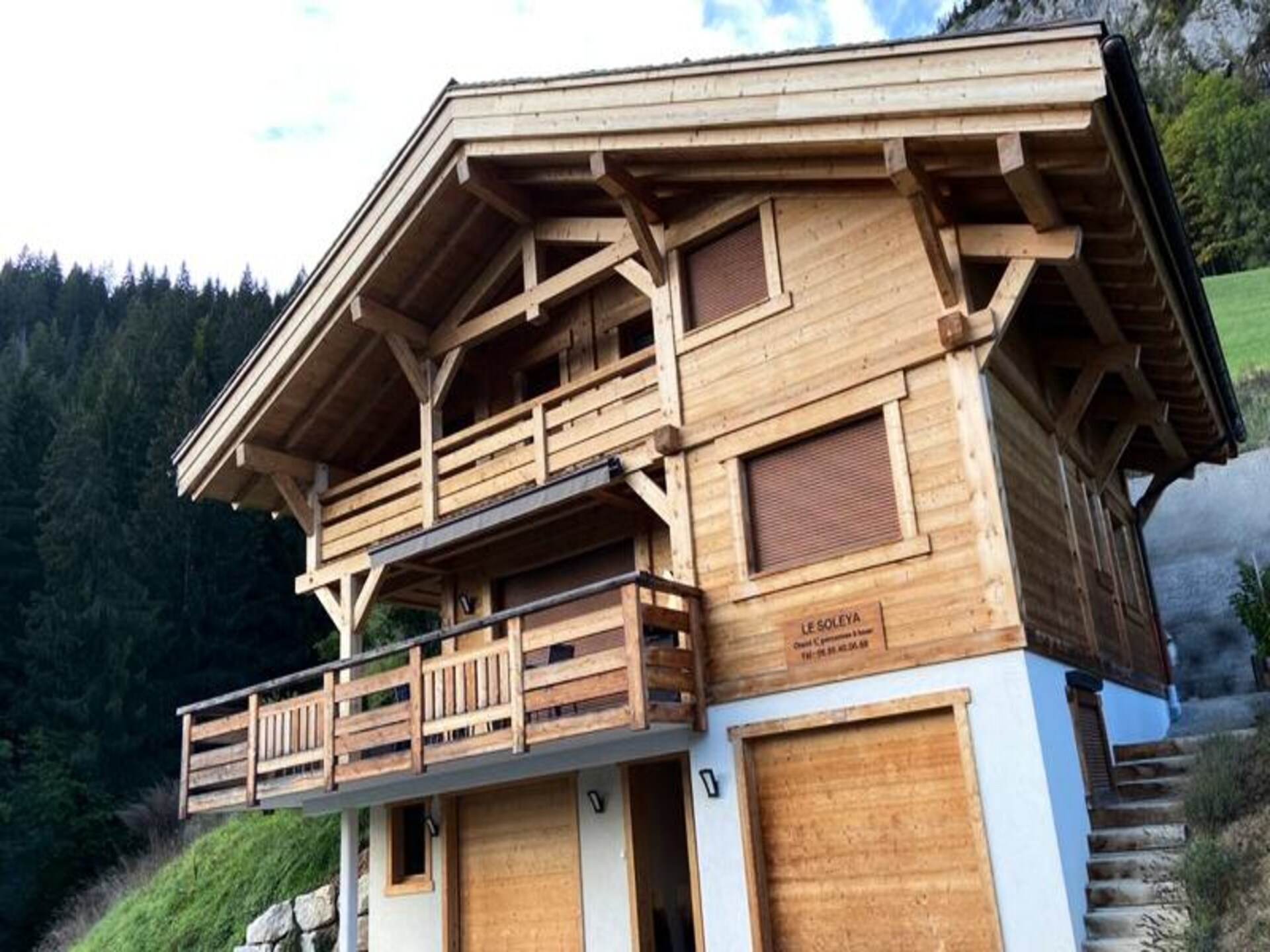 Chalet Soleya: Modern Alpenverblijf voor 12 personen in Grand-Bornand - foto 2