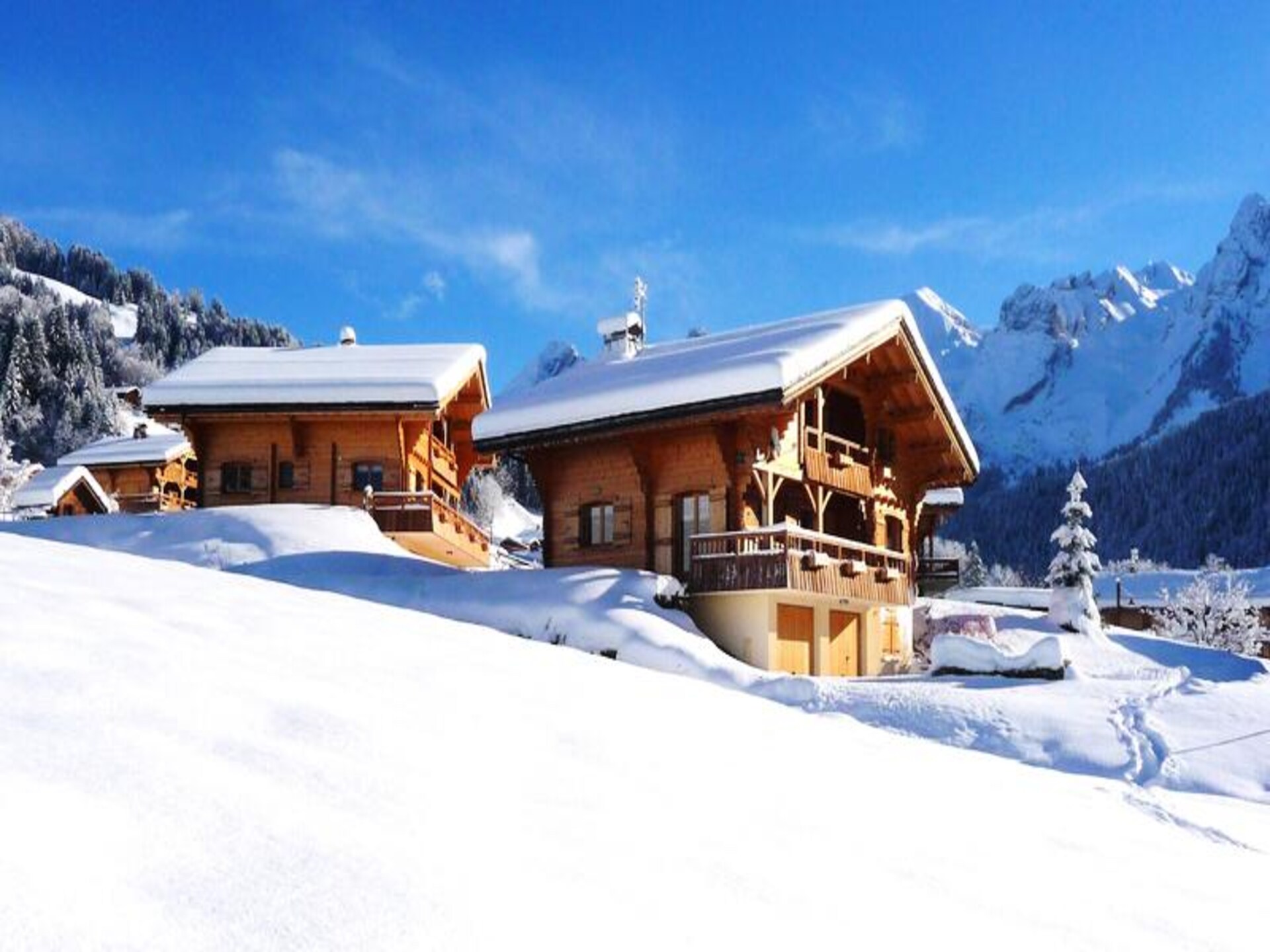 Chalet Pointe Percée: Ruim chalet voor 10 personen in de Bouchetvallei - foto 14