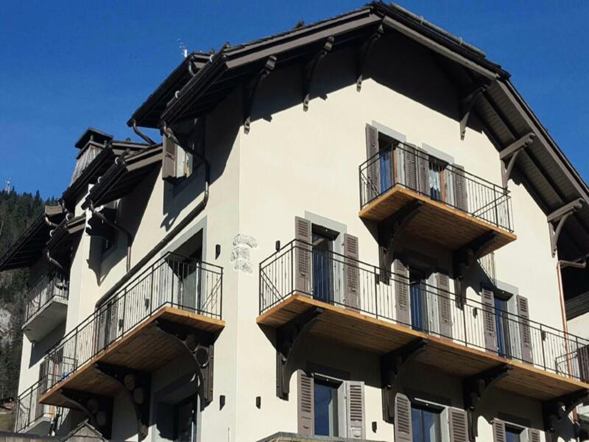 Appartement met balkon en uitzicht op de Aravis, midden in Grand-Bornand - foto 8