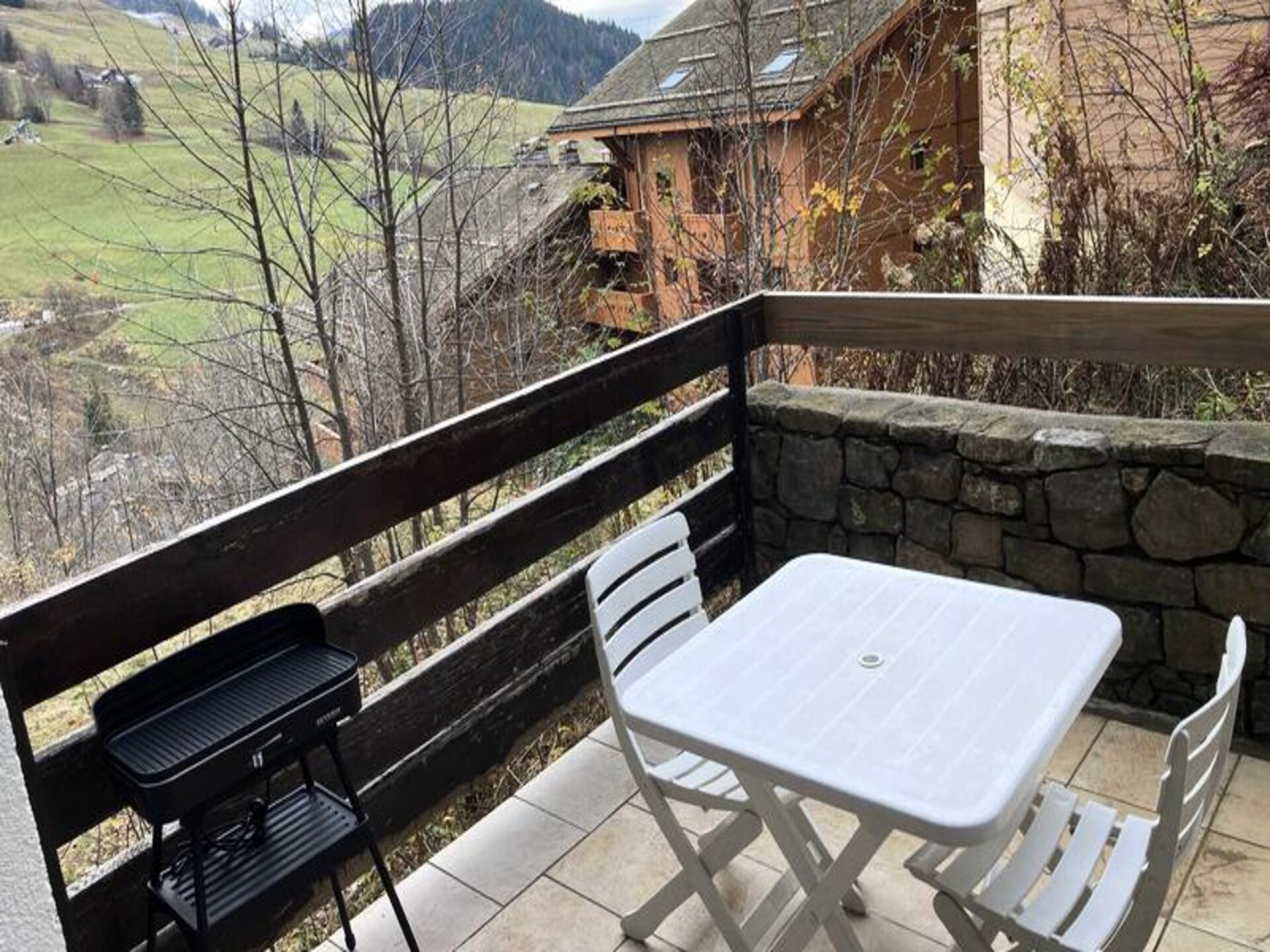 Knus appartement in Le Grand-Bornand met terras en bergzicht, 700m van skilift - foto 4