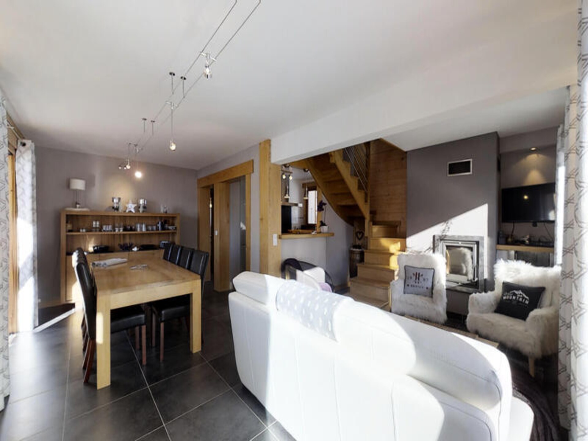 Ruim appartement voor 9 personen aan de pistes in Le Grand Bornand - foto 11