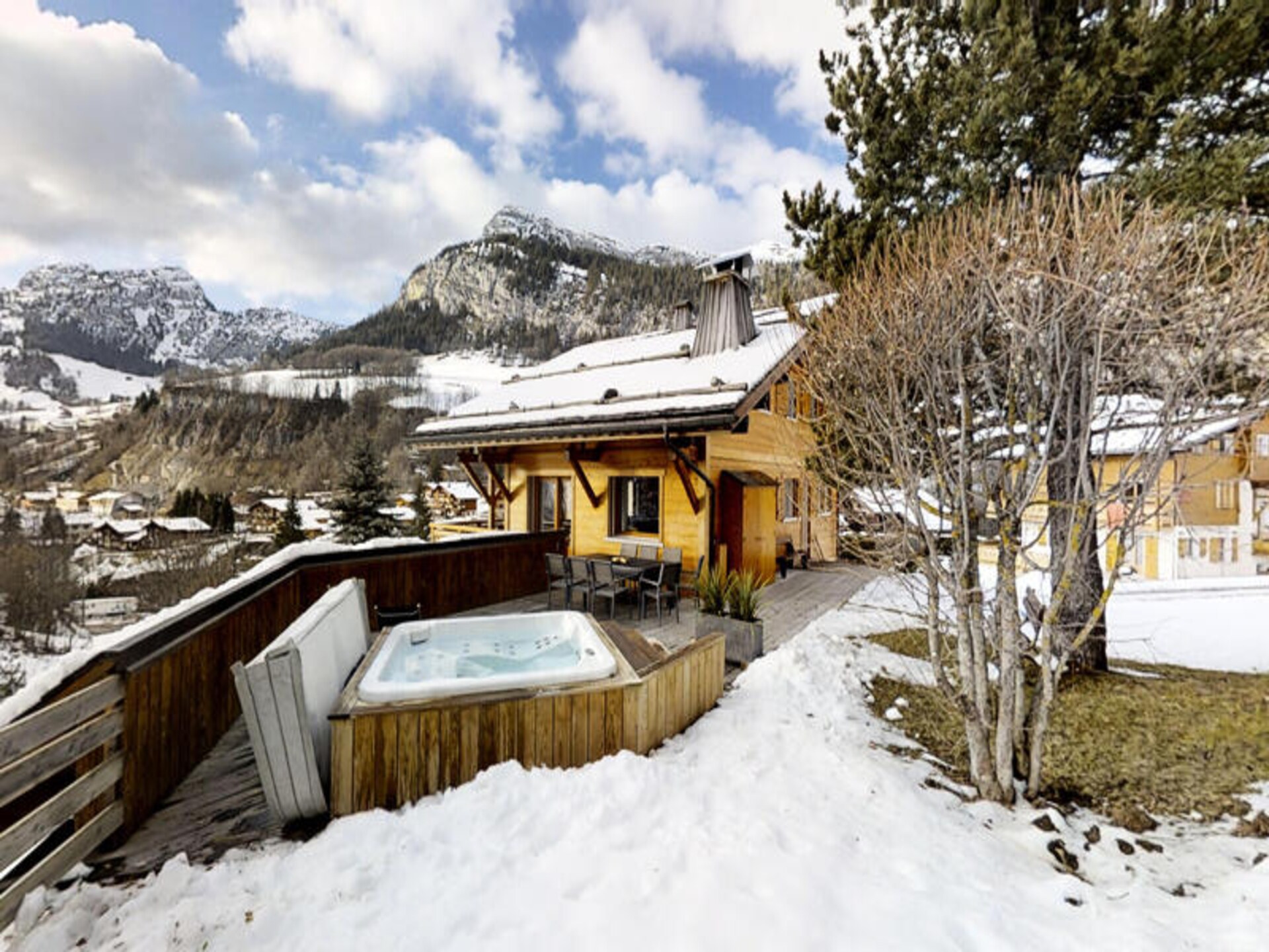 Ruim appartement voor 9 personen aan de pistes in Le Grand Bornand - foto 14