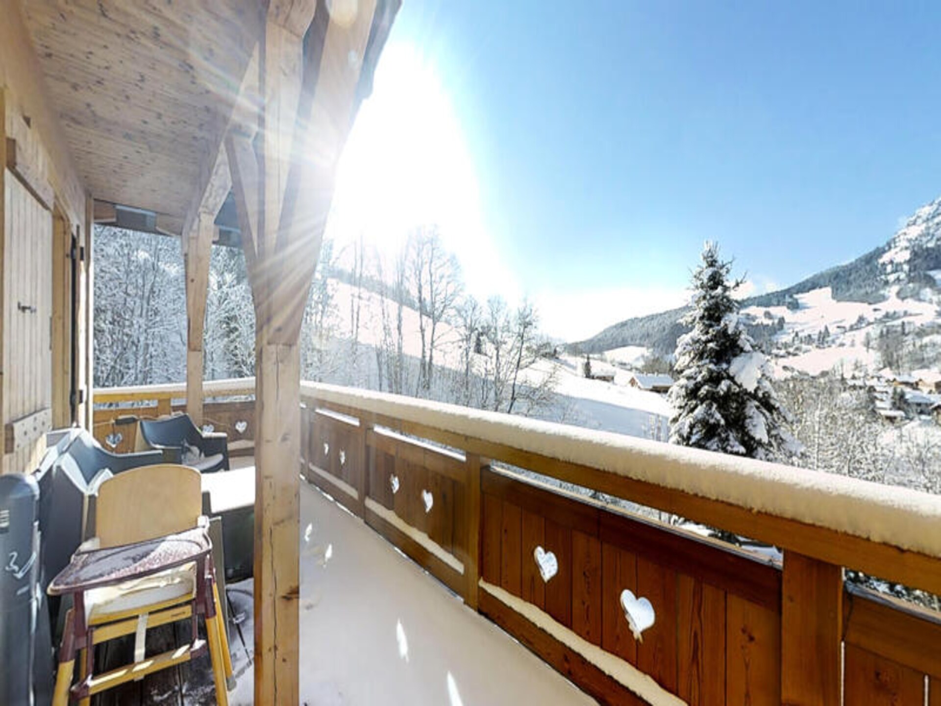 Ruim appartement voor 9 personen aan de pistes in Le Grand Bornand - foto 15